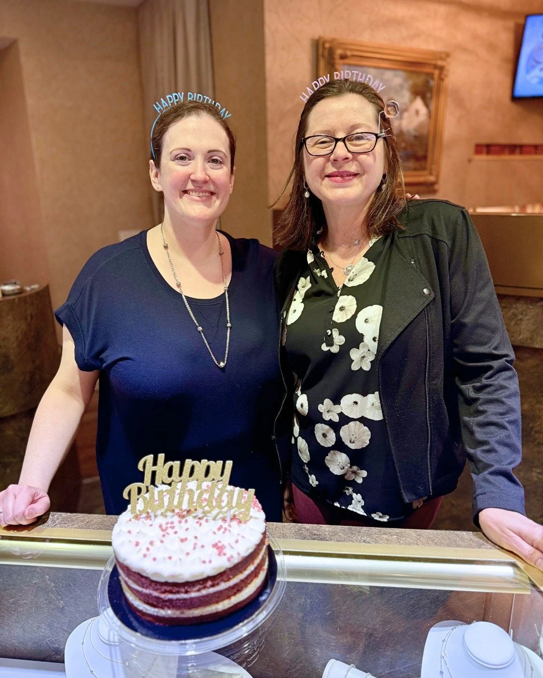 March calls for a double celebration 👯&zwj;♀️

Join us in wishing a very happy birthday to Jan and Amanda, our two Aquamarine March babies! 

Jan&rsquo;s incredible craftsmanship and Amanda&rsquo;s creative eye make Forsythe brighter every single da