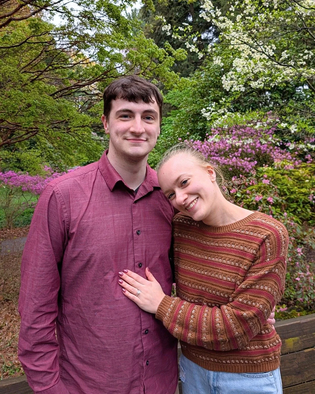 Something bloomed at the @rochesterlilacfestival this year, and it wasn't just the flowers&hellip;

G proposed to H in Highland Park, surrounded by close friends, with the prettiest backdrop, and we couldn't be happier for them.

May your love contin