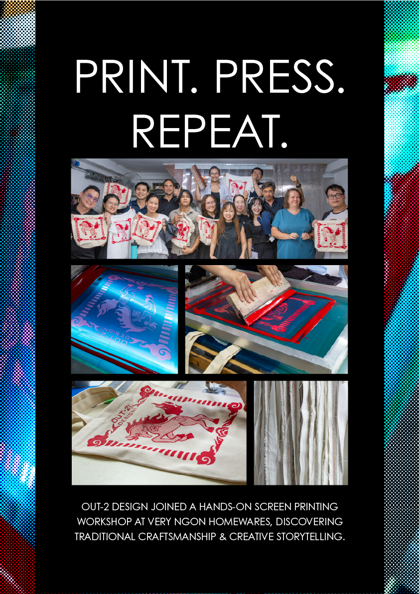 Creativity Beyond the Studio: Screen Printing Workshop at VERY NGON