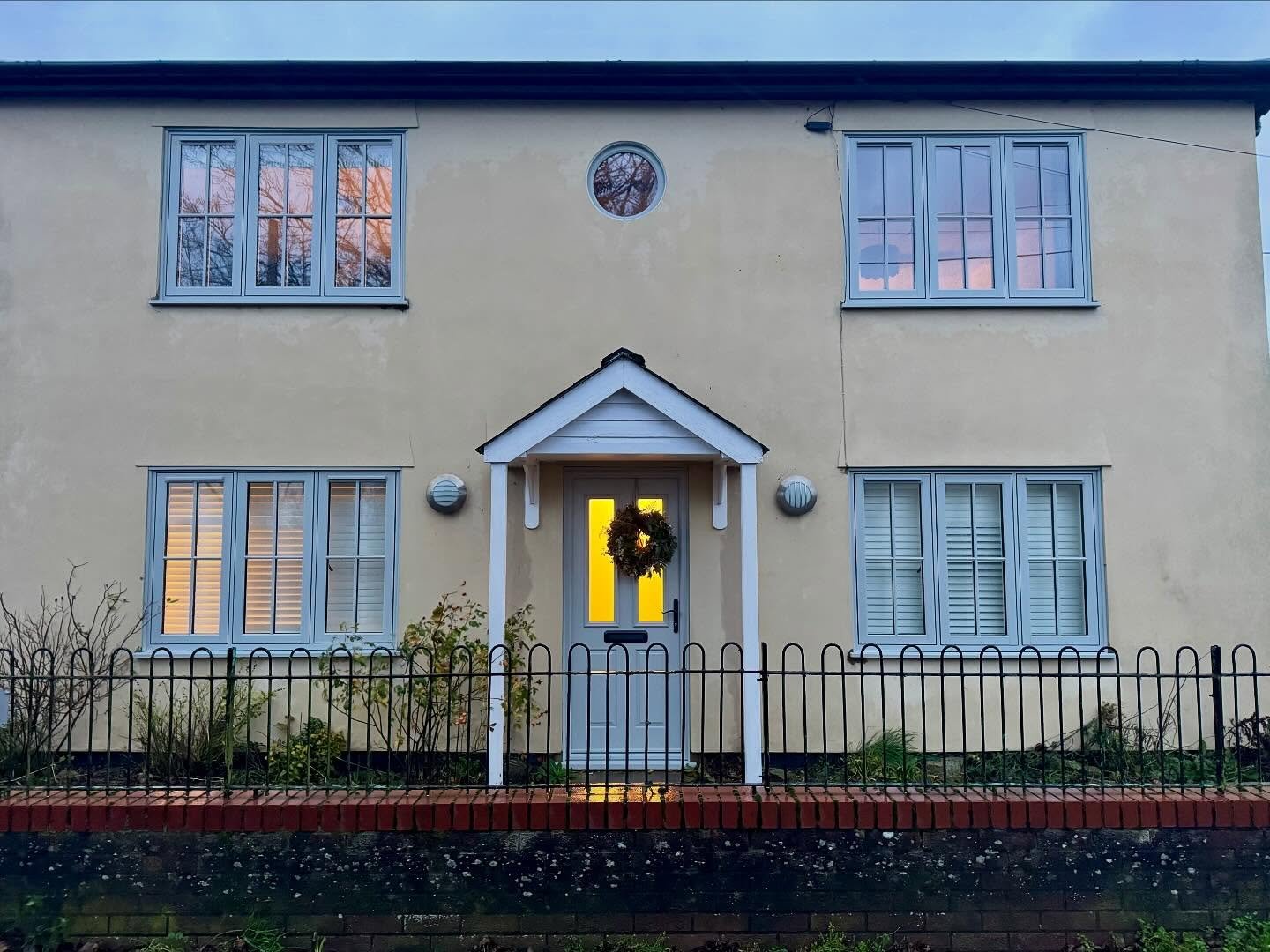 🌟 One of our favourite projects of the year 

Last week we put the finishing touches to this beautiful cottage window &amp; door installation, complete with a brand-new roofline &mdash; finished just in time for Christmas 🎄

Agate Grey flush caseme