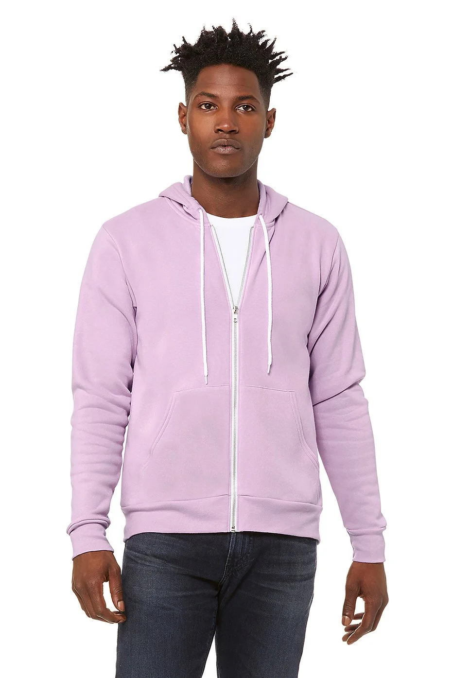 UNISEX SPONGE FLEECE FULL-ZIP HOODIE