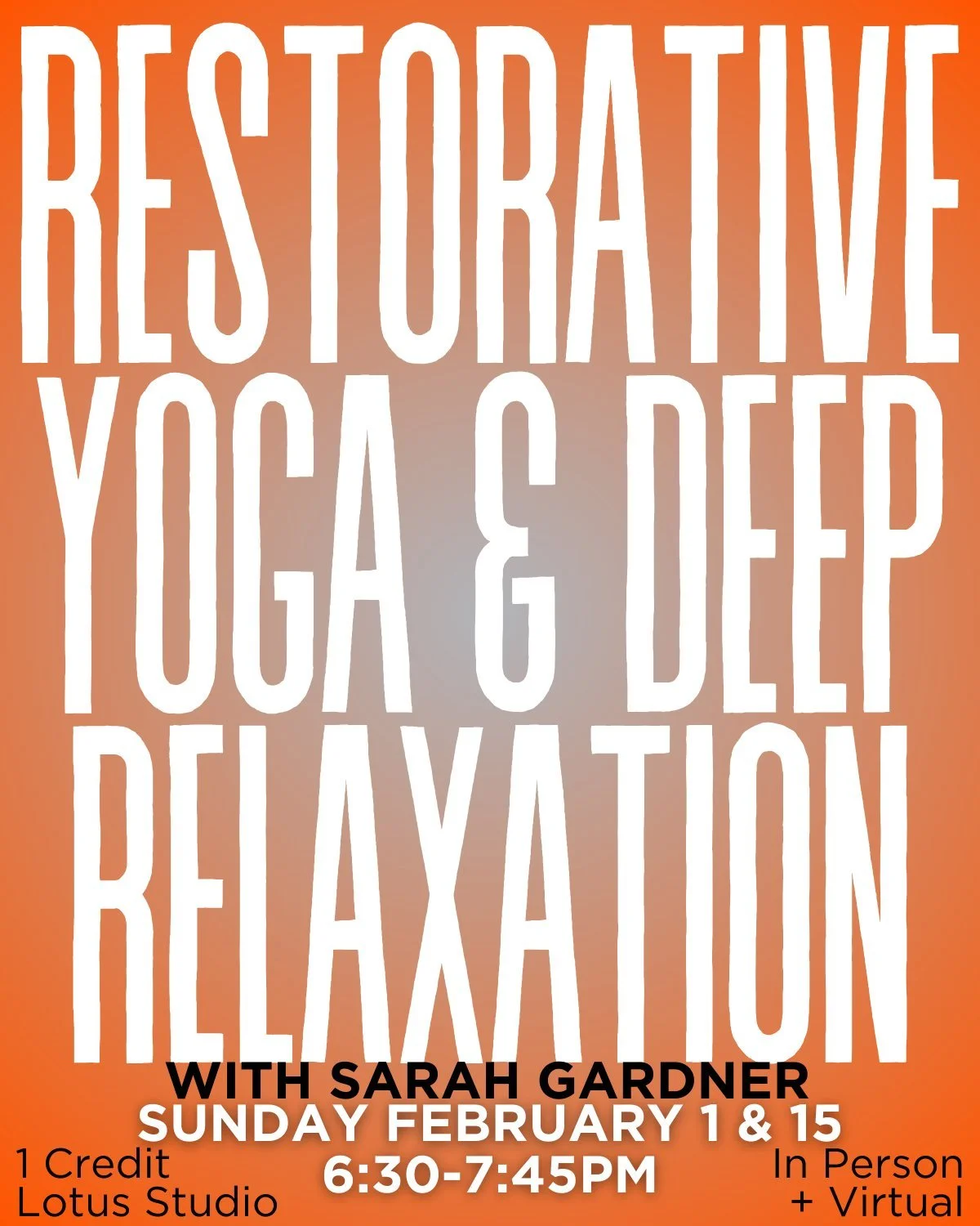 𝗦𝗽𝗲𝗰𝗶𝗮𝗹 𝗢𝗳𝗳𝗲𝗿𝗶𝗻𝗴𝘀 𝘁𝗵𝗶𝘀 𝘄𝗲𝗲𝗸
◯ ☽ ◑ ● ◐ ❨ ◯
◦ Yin &amp; Healing Cello : A beautiful and therapeutic coupling of deep, passive postures with live cello, offering a unique opportunity to release physical tension and connect with y