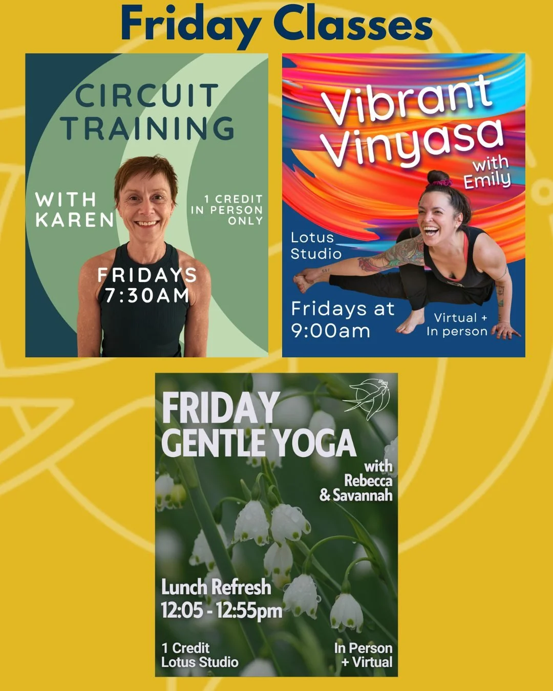 Opportunities for movement and stillness on Friday. We'd love to have you join us ✨
@krzimm63 @padma_duluth @rebeccajamesalsum