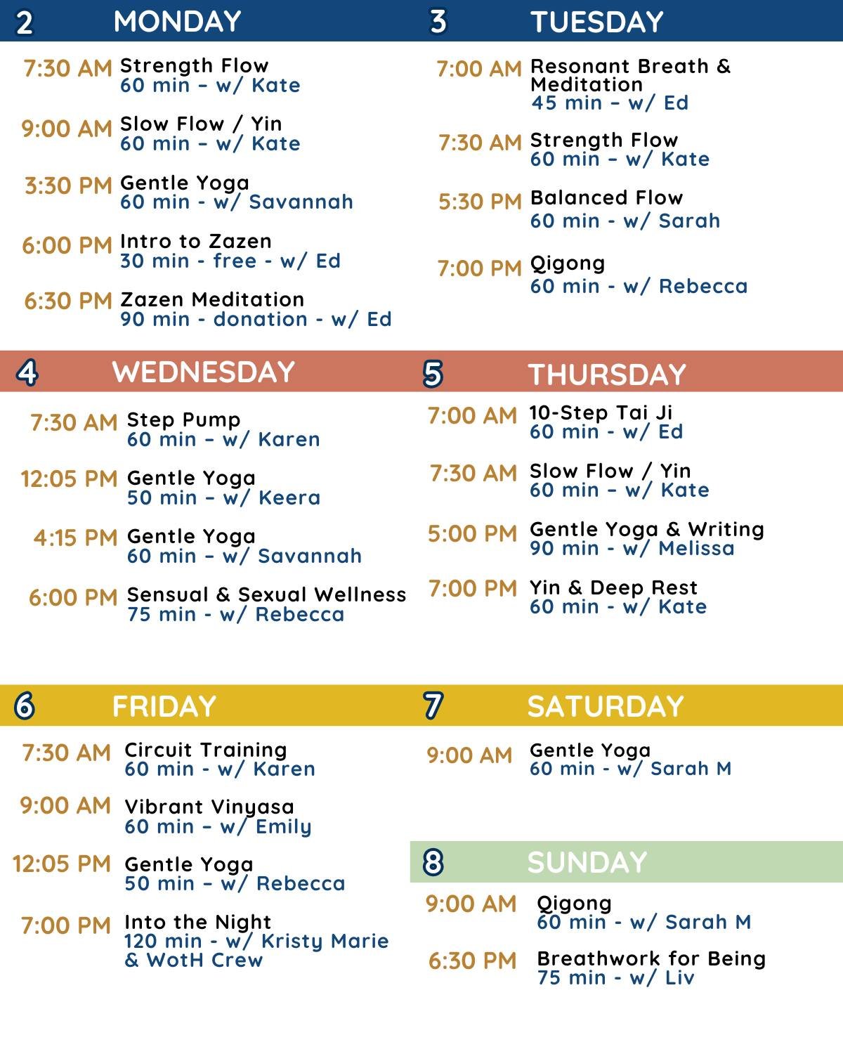 This week at Sv&auml;lja Whole-Being!