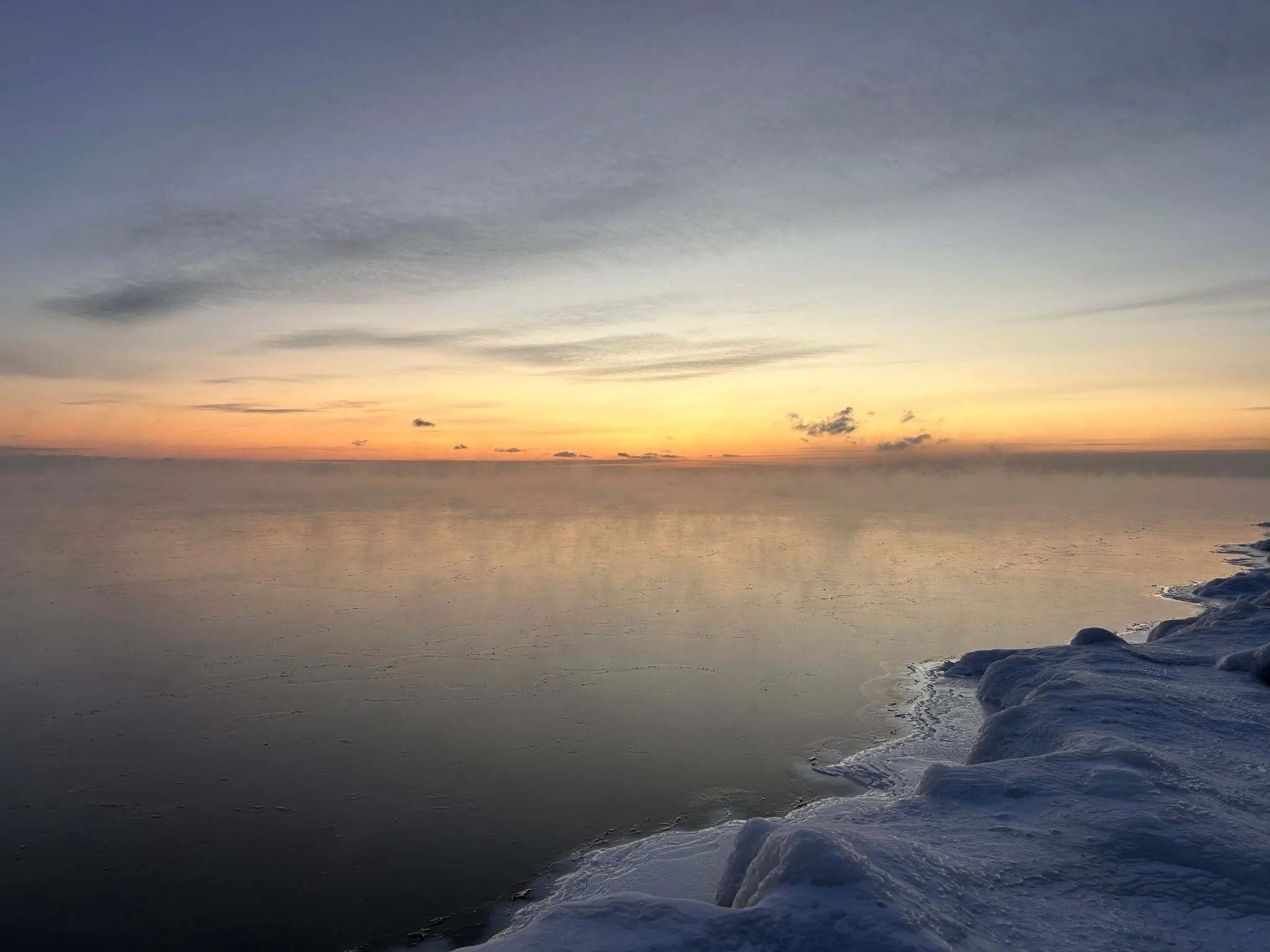 ✨
The pull is so strong we will not believe
the drawing tide is meant for us,
I mean the gift, the sea,
the place where all the rivers meet.

Easy to forget,
how the great receiving depth
untamed by what we need
needs only what will flow its way.

&m