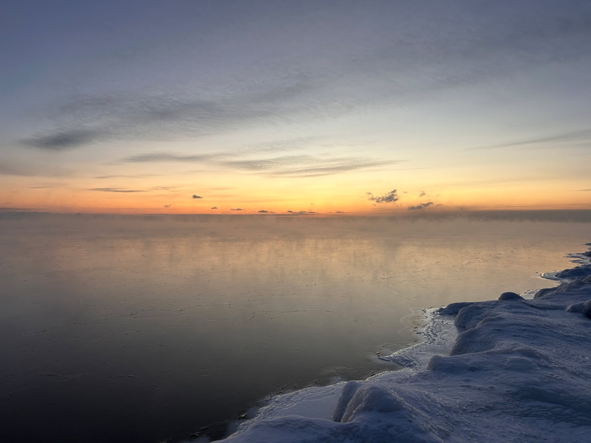 ✨
The pull is so strong we will not believe
the drawing tide is meant for us,
I mean the gift, the sea,
the place where all the rivers meet.

Easy to forget,
how the great receiving depth
untamed by what we need
needs only what will flow its way.

&m