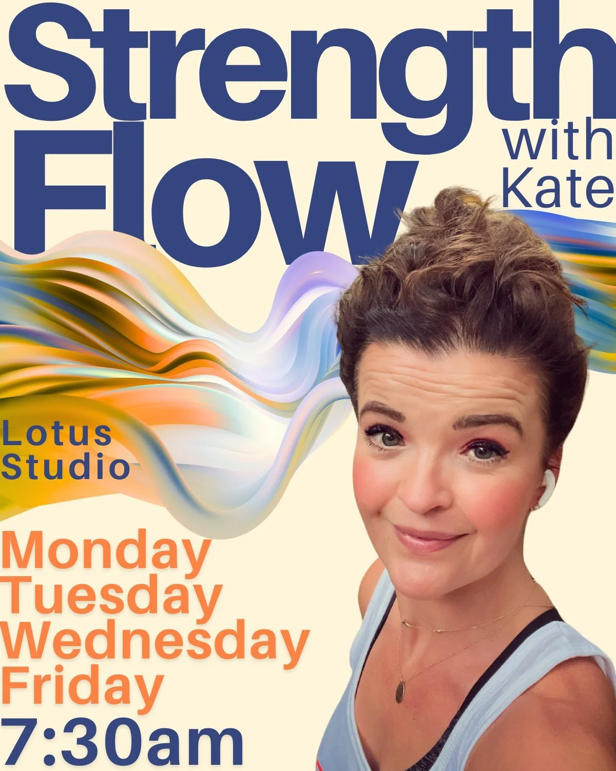 🎉 𝗟𝗲𝘃𝗲𝗹 𝘂𝗽 𝘆𝗼𝘂𝗿 𝗺𝗼𝗿𝗻𝗶𝗻𝗴𝘀 𝘄𝗶𝘁𝗵 𝗞𝗮𝘁𝗲! 🎉

Start your day with a Strength Flow that feels more like a celebration than a workout! 

Kate is taking over Monday, Tuesday, Wednesday, and Friday mornings to bring you a blend of s