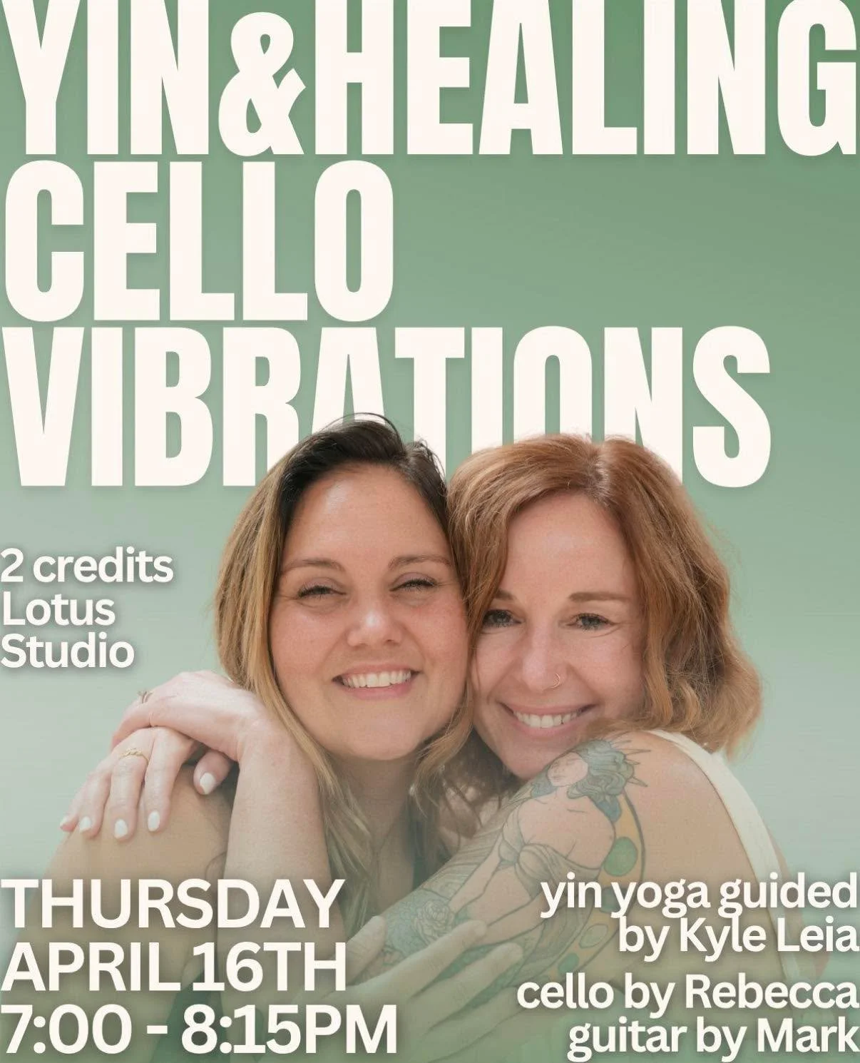 Yin &amp; Healing Cello &mdash; THURSDAY&mdash; 7-8:15 pm 🌱April 16th &mdash; New Moon 
.
.
https://www.svalja.yoga/schedule