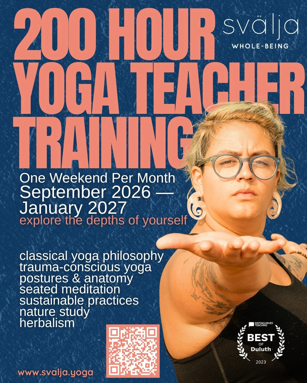 We would love to have you join us in this year's YTT cohort!

More info &amp; register from link in bio.