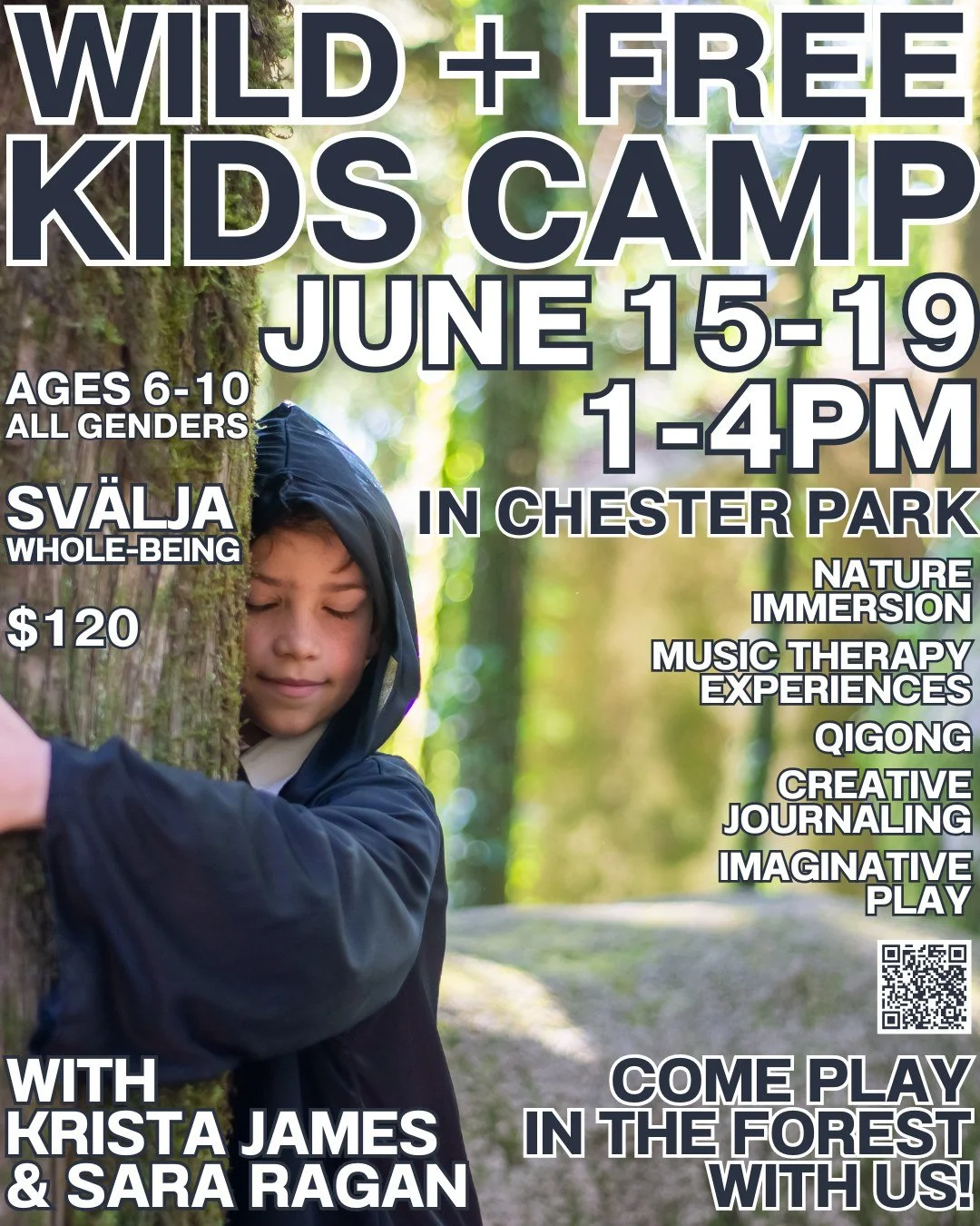 𖠰 𓆸 Sara &amp; Krista would love to spend time with your kids this summer! 𓆸 𖠰

There are still a few spots left!

This 𝗳𝗼𝗿𝗲𝘀𝘁 𝗲𝘅𝗽𝗹𝗼𝗿𝗮𝘁𝗶𝗼𝗻 𝗰𝗮𝗺𝗽 invites children to slow down and reconnect with their true selves through a blen