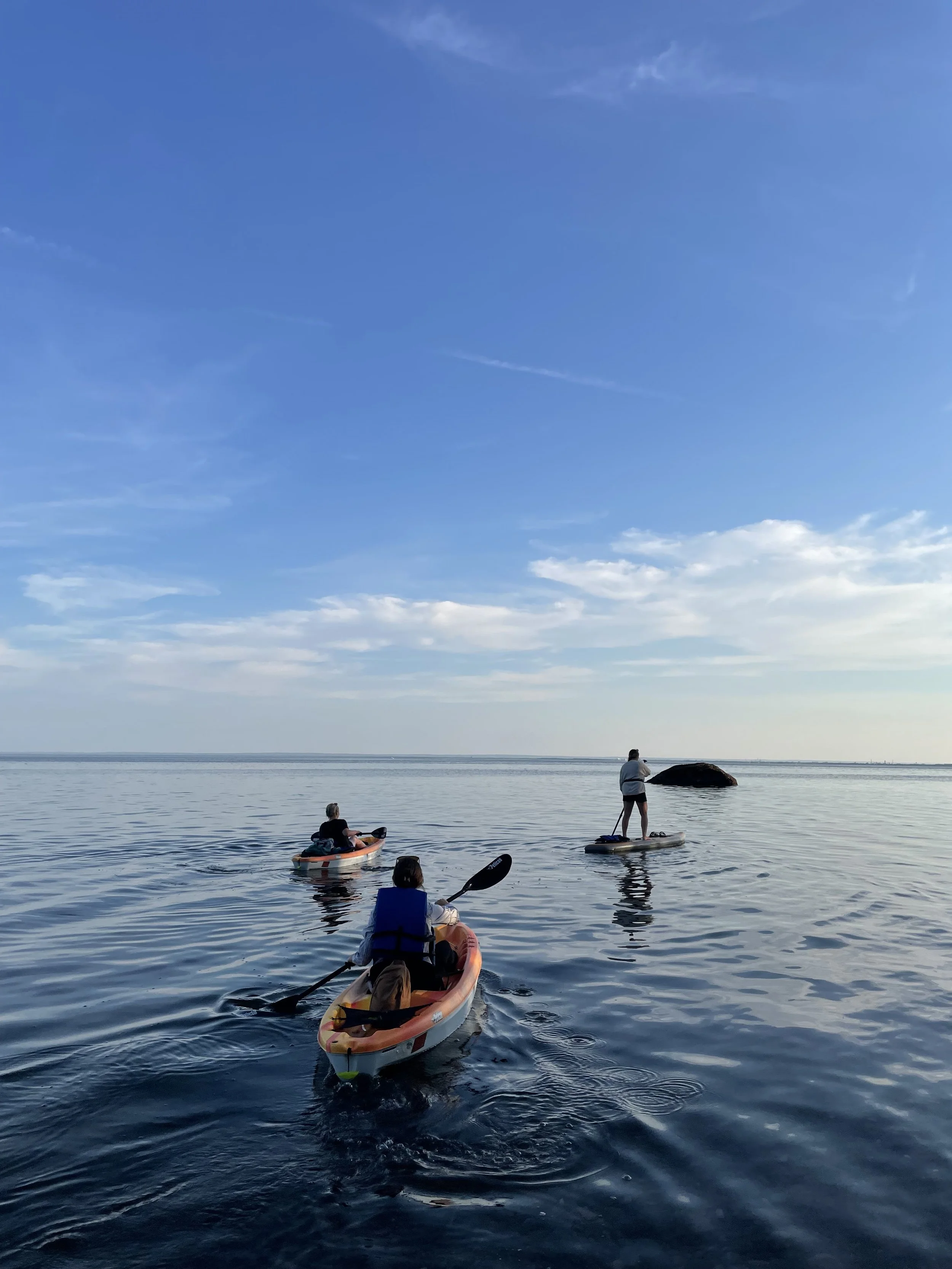 Yoga &amp; Paddling at Chambers Grove: Nagaajiwanaang
