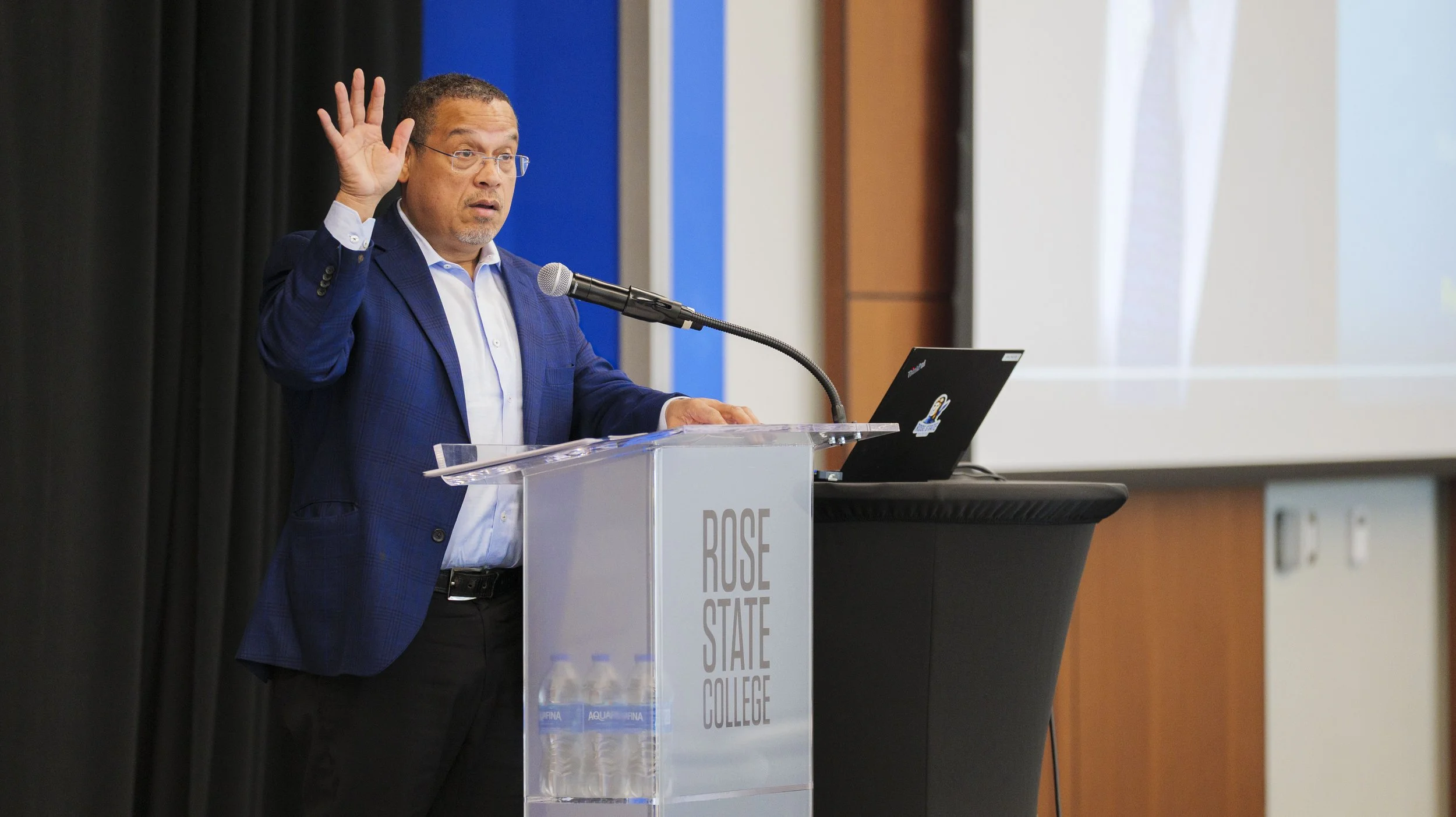 2025-04-11 CIVICS CON - Keynote Speaker - Keith Ellison - photo by Dennis Spielman-024.jpg