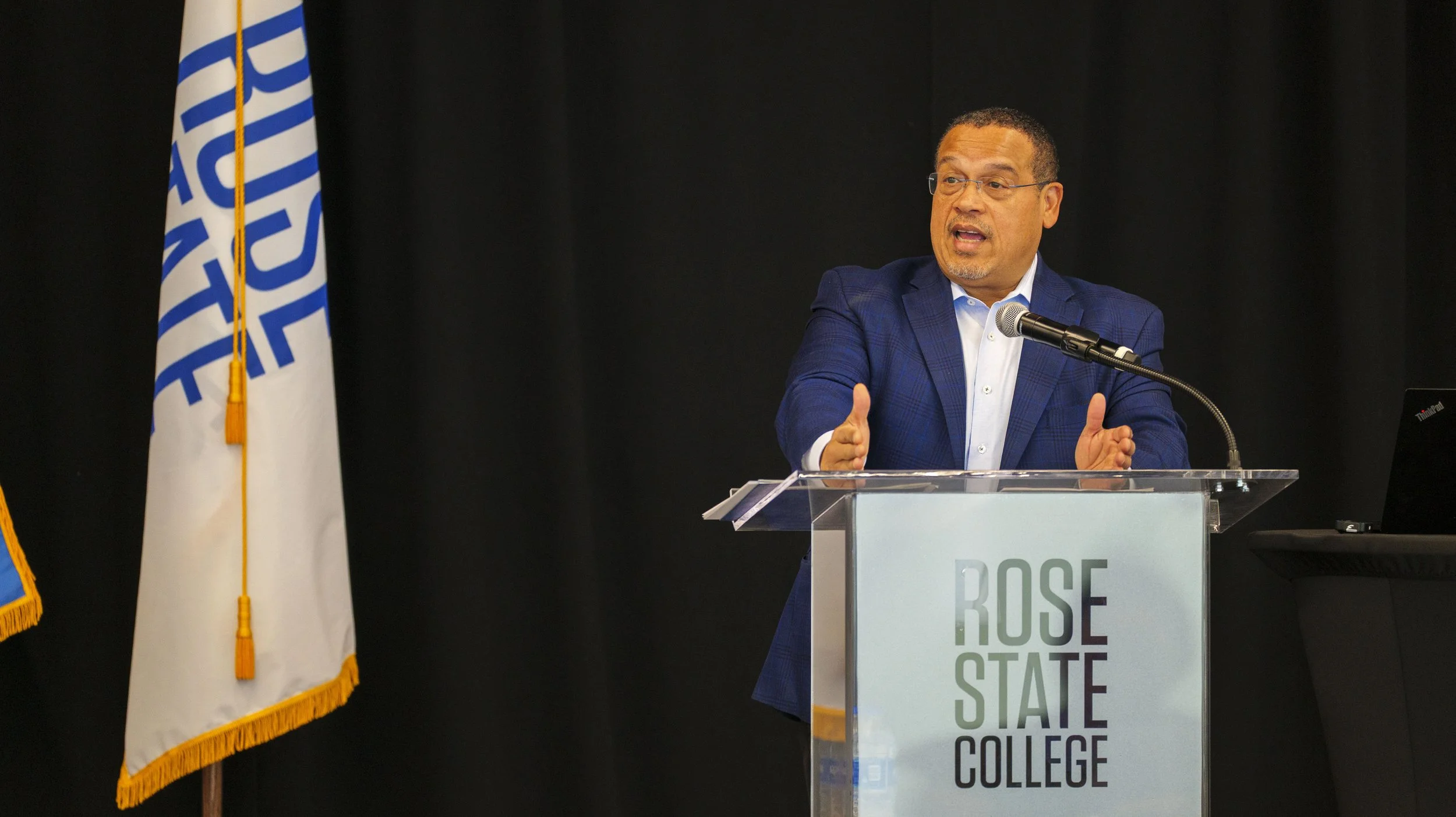 2025-04-11 CIVICS CON - Keynote Speaker - Keith Ellison - photo by Dennis Spielman-041.jpg