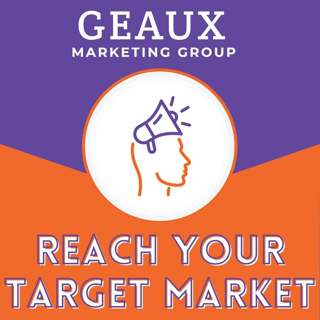 🎯 Are you effectively reaching your target market? Not sure? Let us take a look at your current marketing plan! 

🖥 Free zoom consultations available to all small business owners. Message or call us to schedule your free consultation! 225.938.6286

