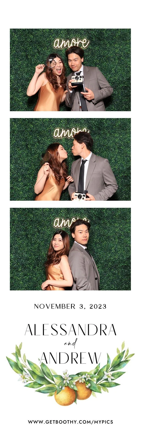 Wedding Guests Using Props to Pose for NJ Wedding Photo Booth.jpg