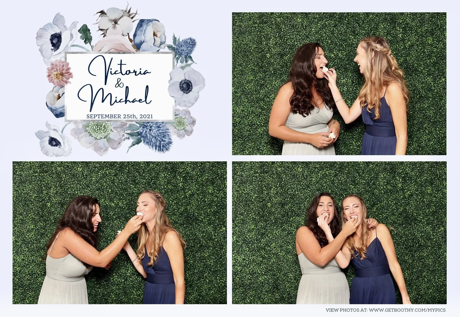 Brides Having Fun in Photo Booth at NJ Wedding.jpg