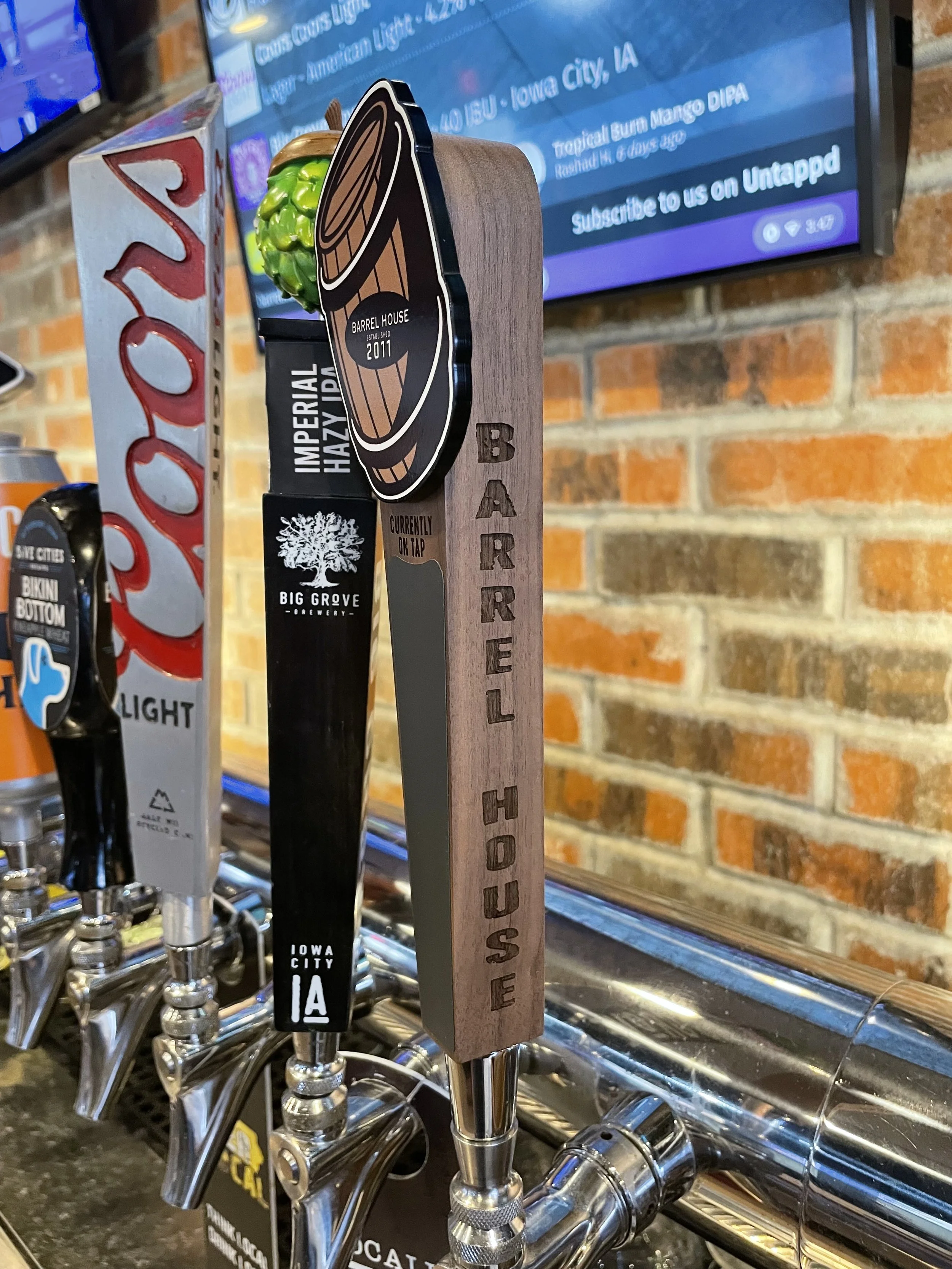 Our Barrel House Beer! Island Time Wheat — Barrel House