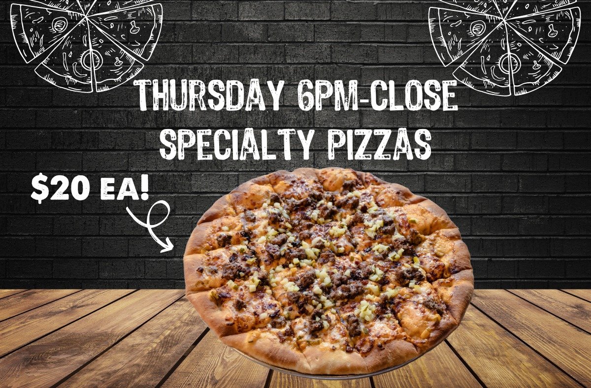 Specialty Pizza Night!