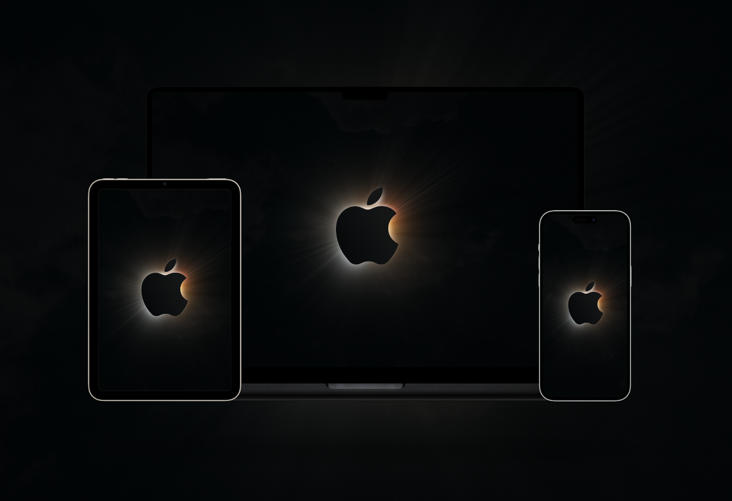 Eclipse Green Apple Apple Total Solar Eclipse Wallpaper — Basic Apple Guy