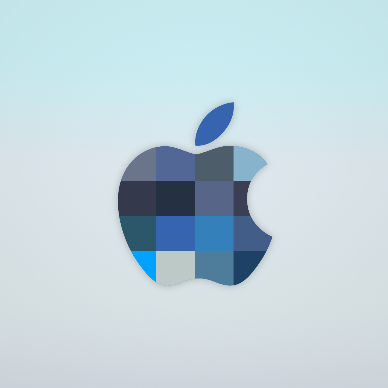 50 Shades of Blue — Basic Apple Guy
