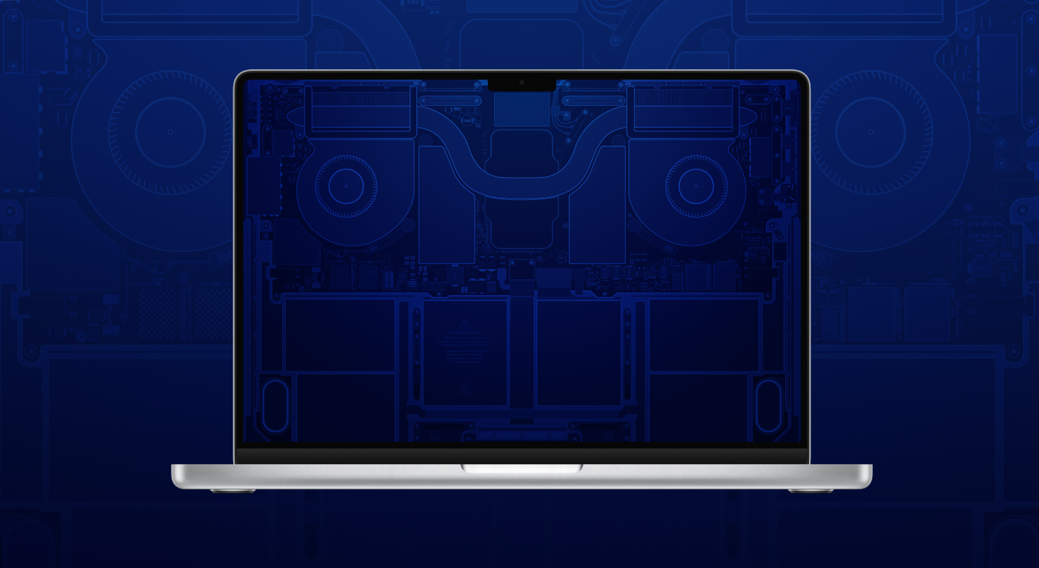 MacBook Pro 14 & 16-inch Schematic Wallpapers — Basic Apple Guy