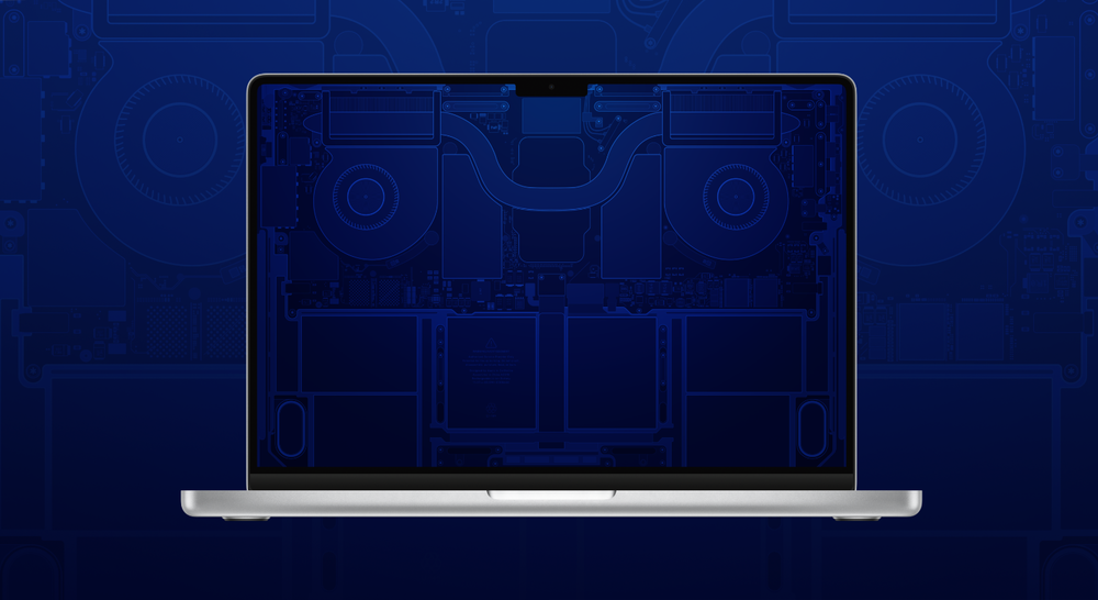 Macbook Pro 14 16 Inch Schematic Wallpapers Basic Apple Guy