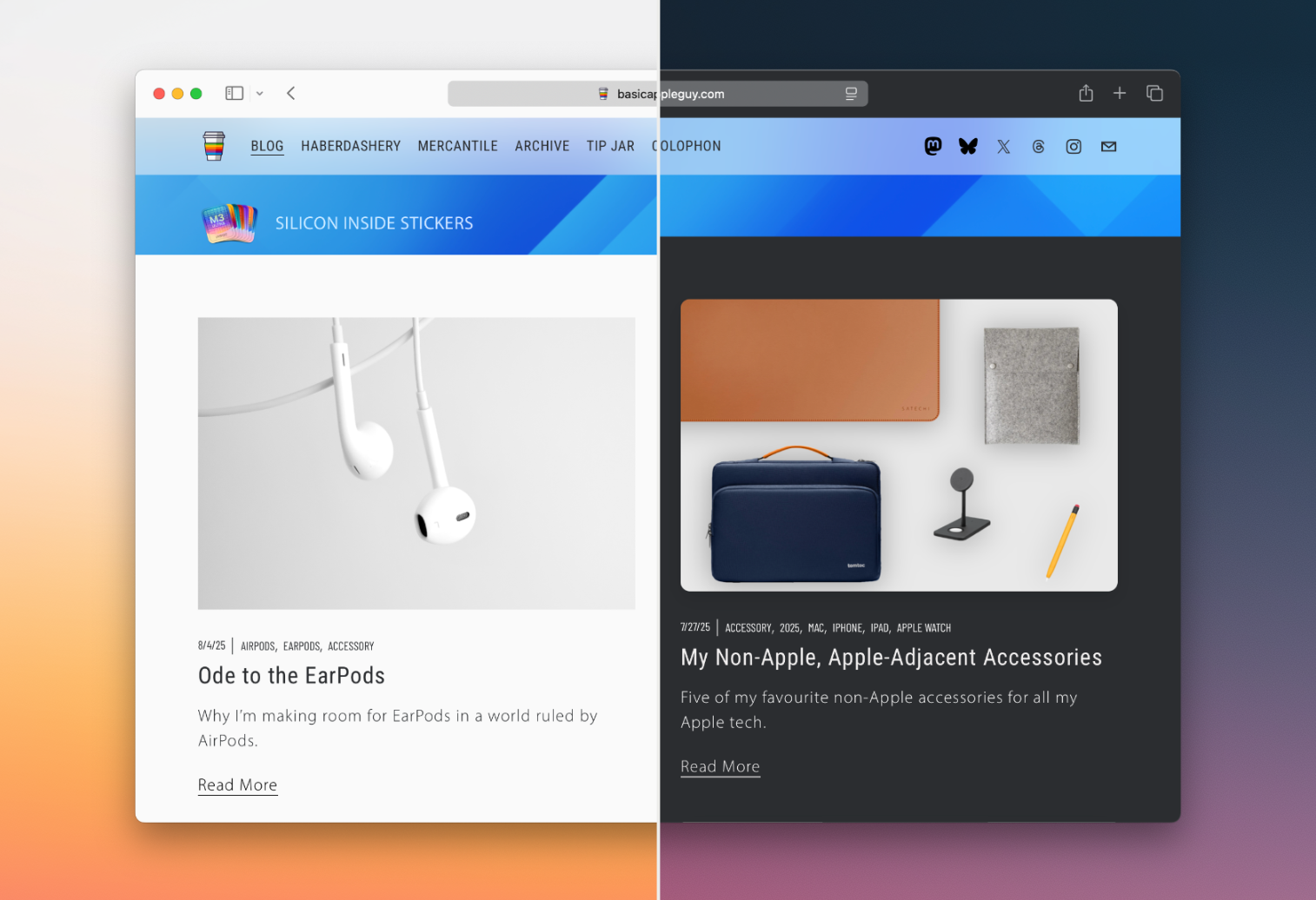 BAG + CSS