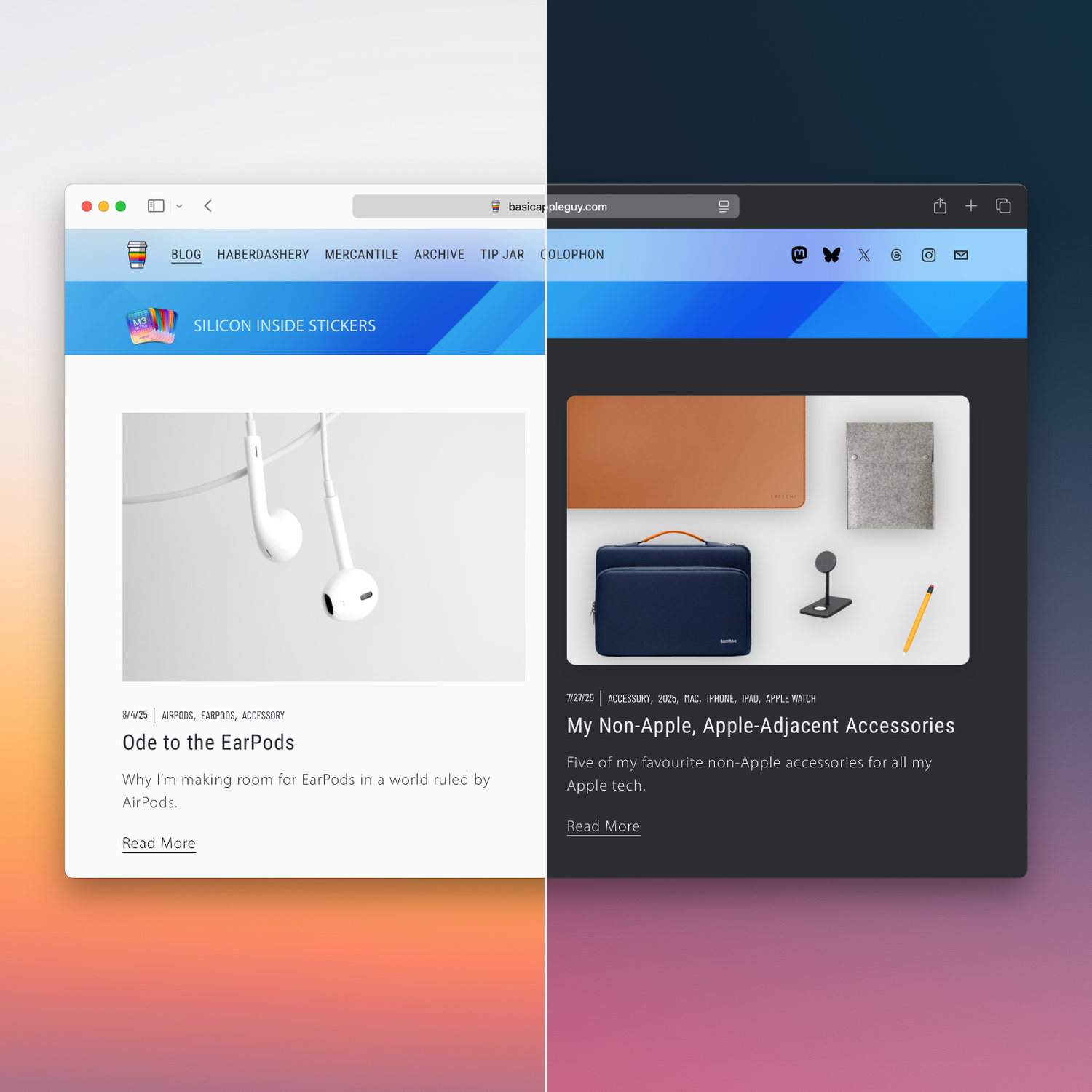 BAG + CSS — Basic Apple Guy