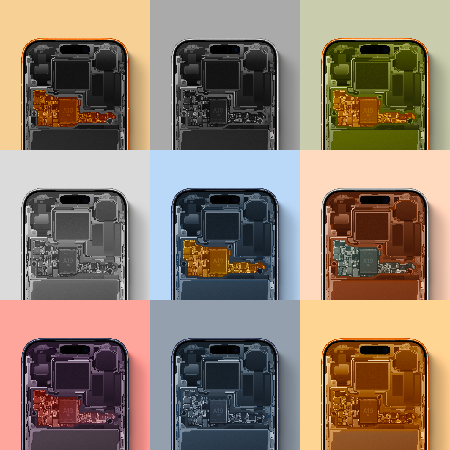 iPhone 17 Pro & 17 Pro Max Internals Wallpapers — Basic Apple Guy