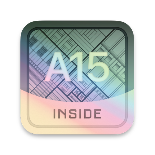 A15 Inside sticker, Silver