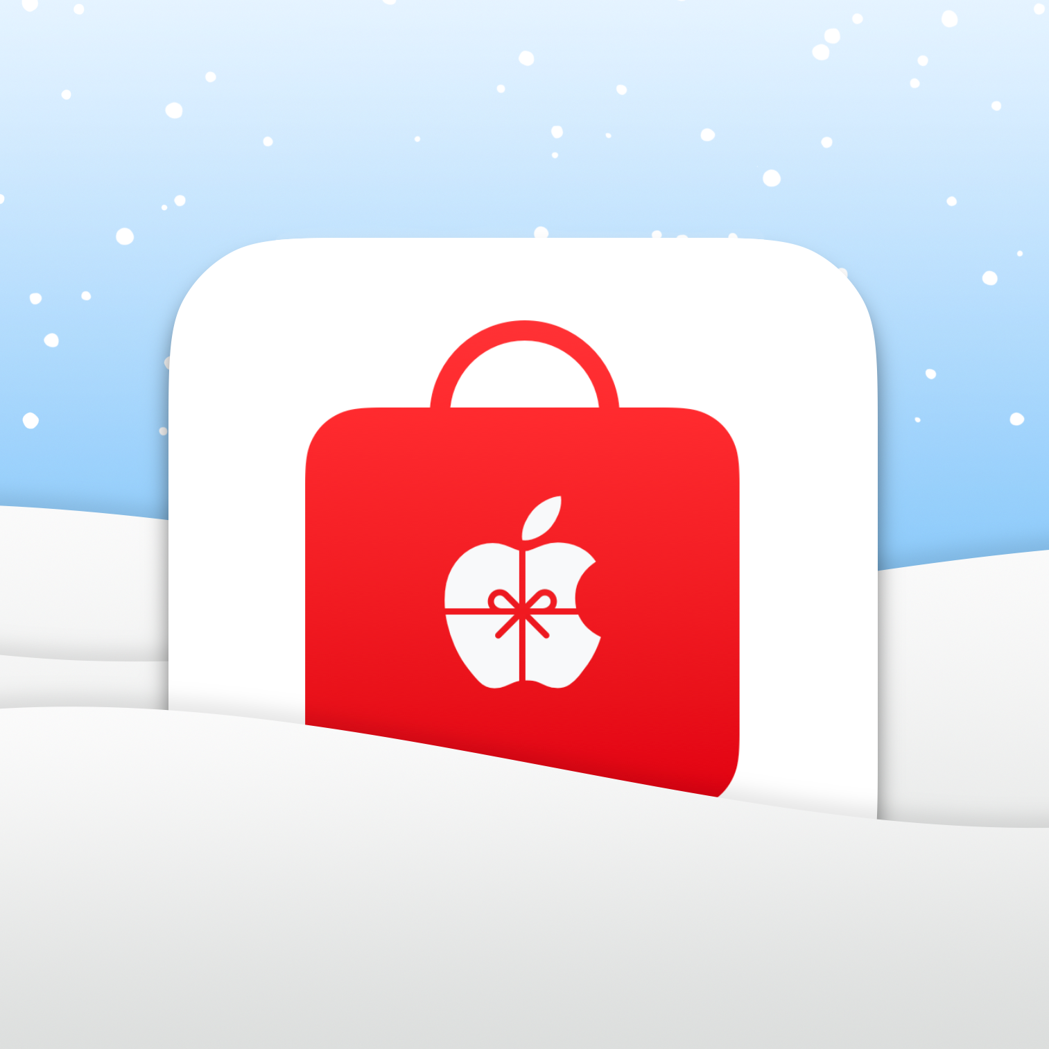 Apple Store App Holiday Icon — Basic Apple Guy