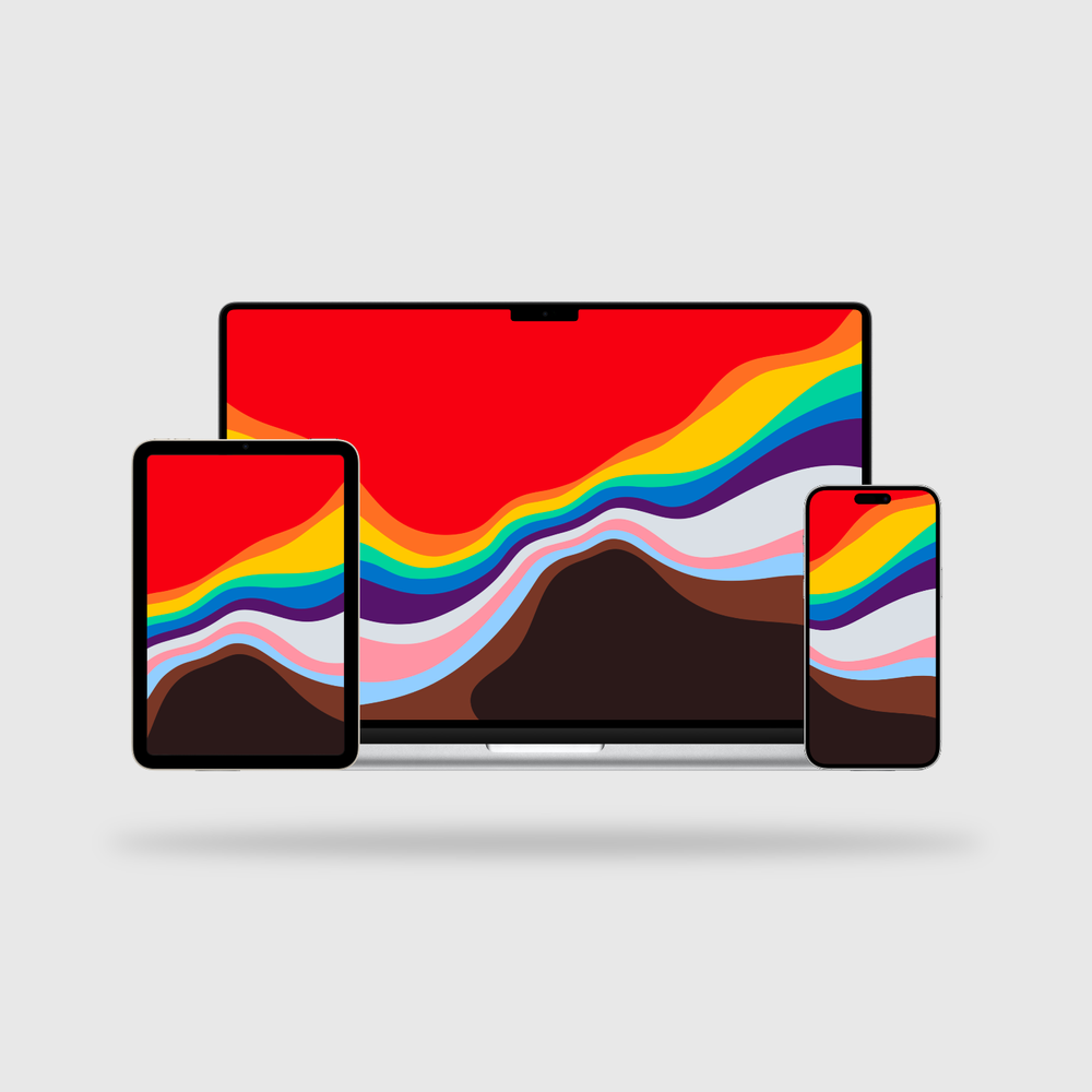 Apple Pride Wallpaper — Basic Apple Guy