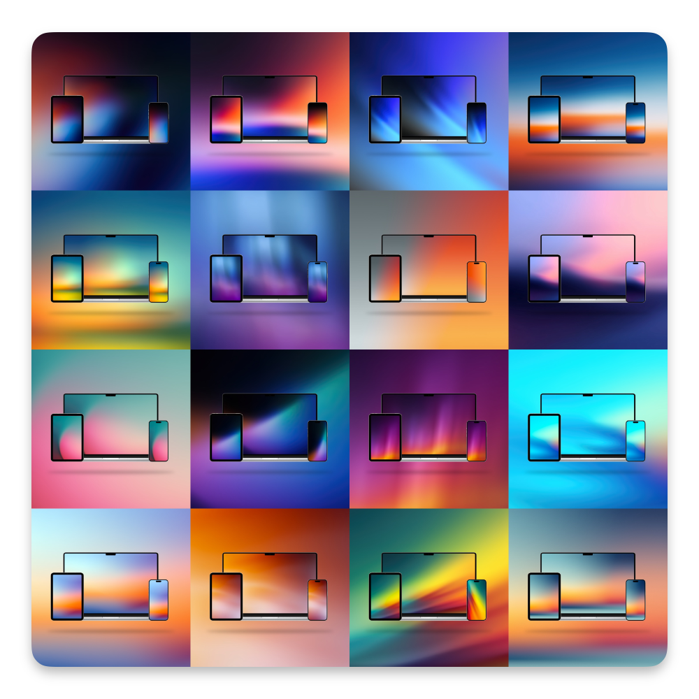 Gradients of April Collection