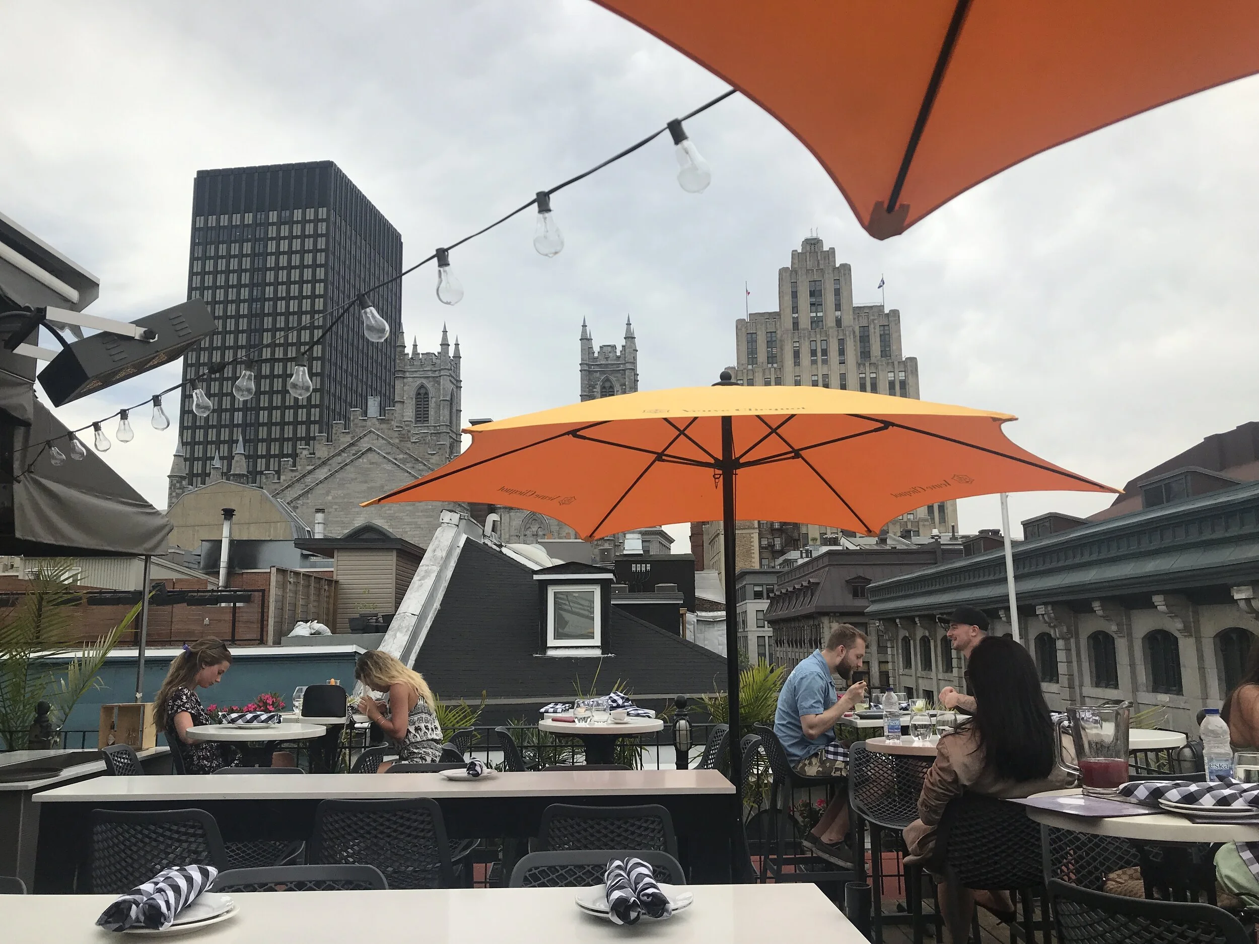 Montreal, Canada is stunning, head to a rooftop to truly admire all angles of the city. 