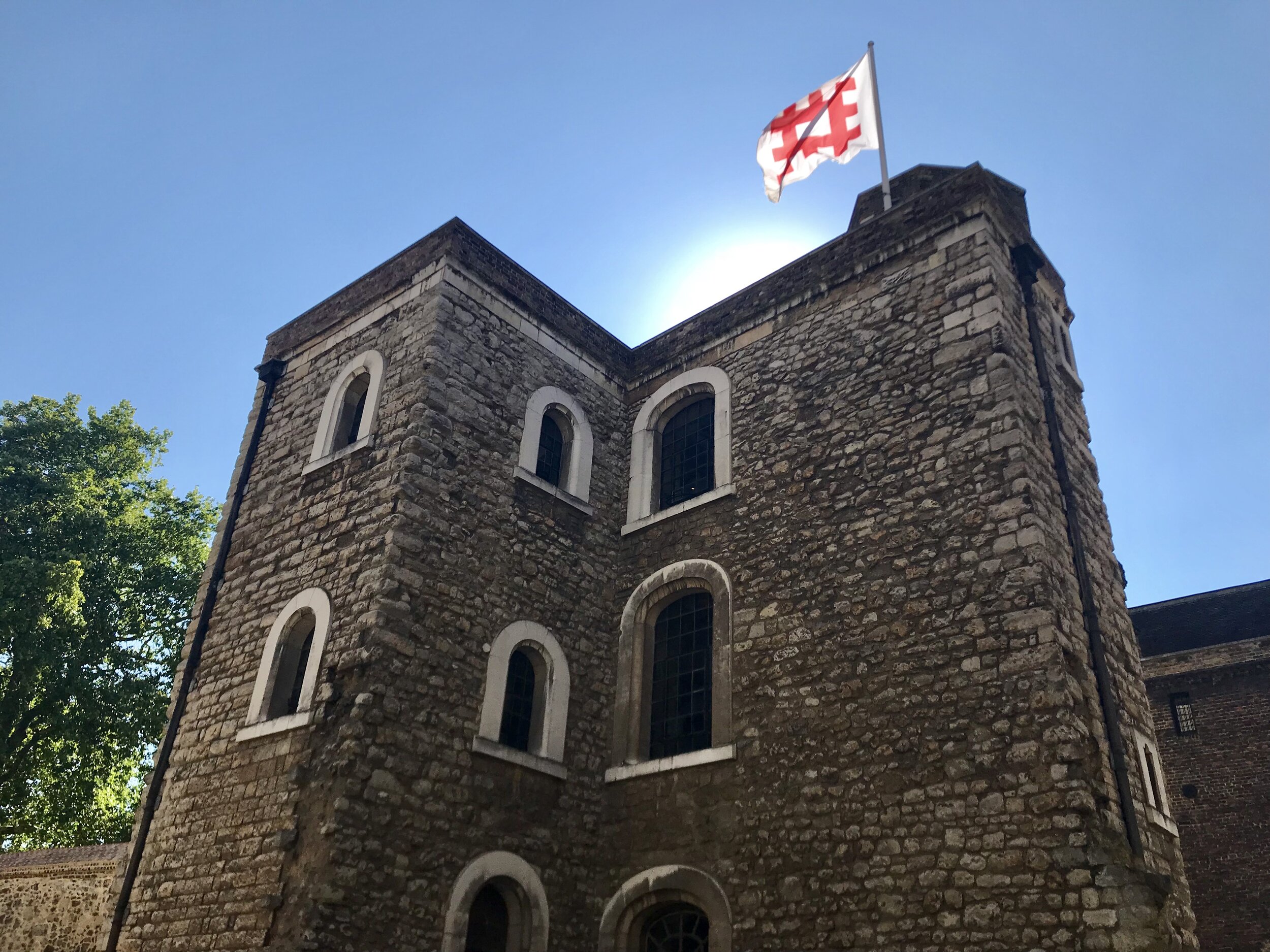 Stop 7: Jewel Tower - We walked around Westminster Abbey and down Great College St. towards the water. When we reached Abingdon Street we turned left. If you continue on Abingdon Street Jewel Tower will be on your left. Jewel Tower was built in the 14th century and is an original part of the Palace of Westminster. Since its establishment, it has been used for many different purposes including storing royal treasures, important Parliament records, and currently operates as a museum and small café. This building has survived several fires, wars, and many changes in leadership, which makes it a must-see while in London. 