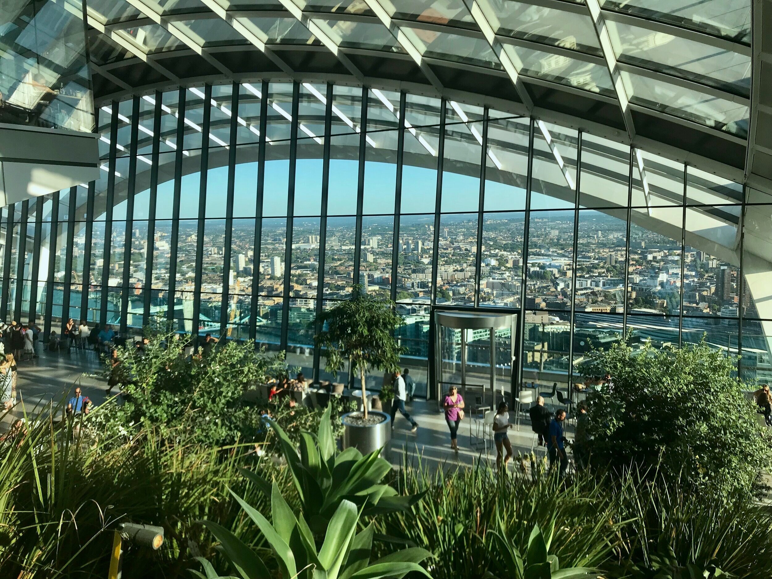 Stop 13: Sky Garden - Once you’ve crossed the Thames via the London Bridge, continue walking straight until you reach the Monument Station metro stop, then turn right. This Street will lead you to a building they call The Walkie Talkie. The Sky Garden is located at the top of this building and is host to one of the best views of London. Even better, the entry is FREE! There’s a cafe and bar in the Sky Garden where you can enjoy a glass of Champagne with unbeatable views! In order to secure a FREE spot in the Sky Garden, be sure to reserve your entry time before you arrive! 