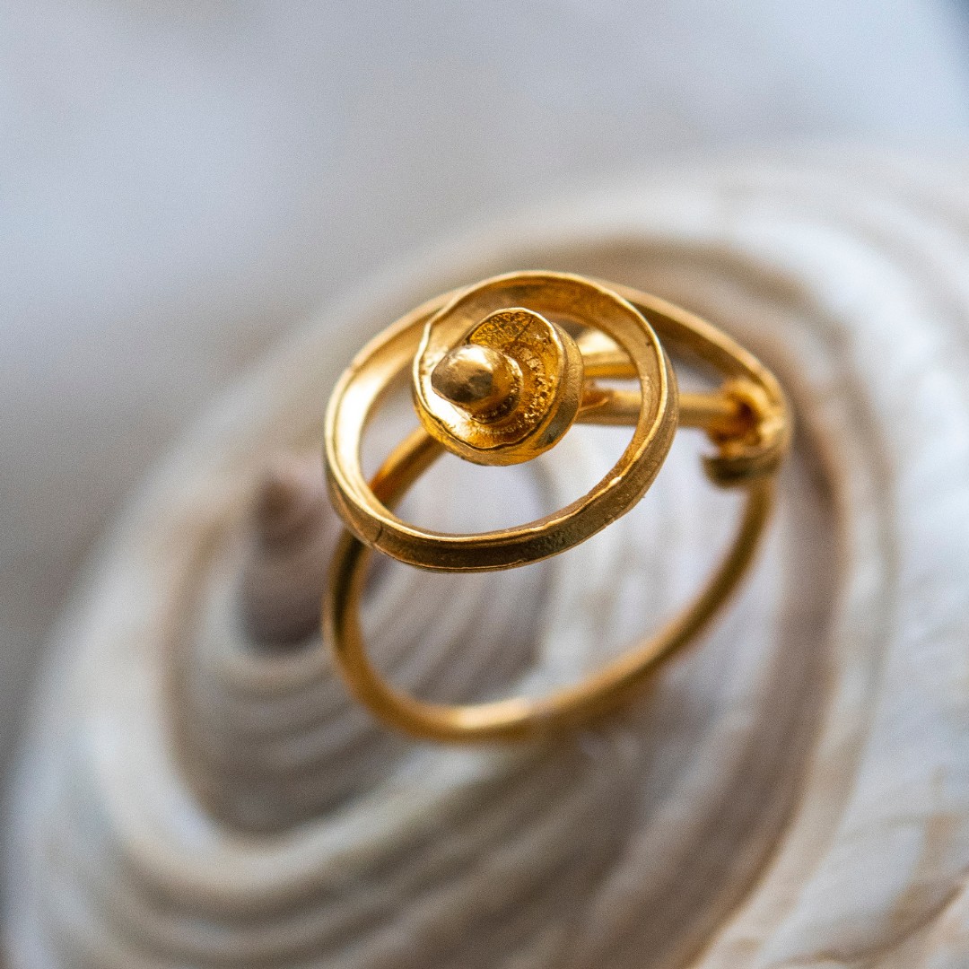 Gold Infinity Ring Open SIze