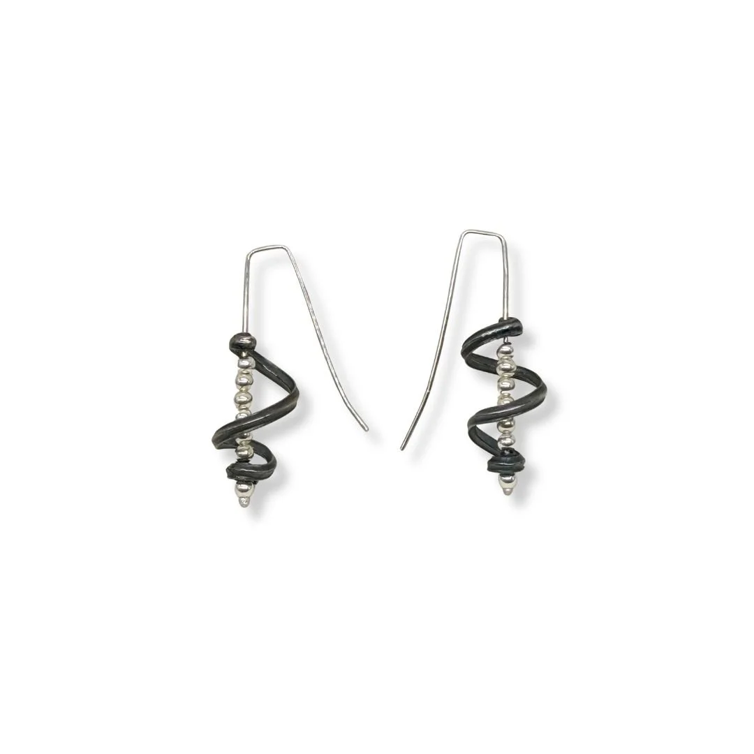 Spiral Earrings — Oxidized Sterling Silver-1.jpg