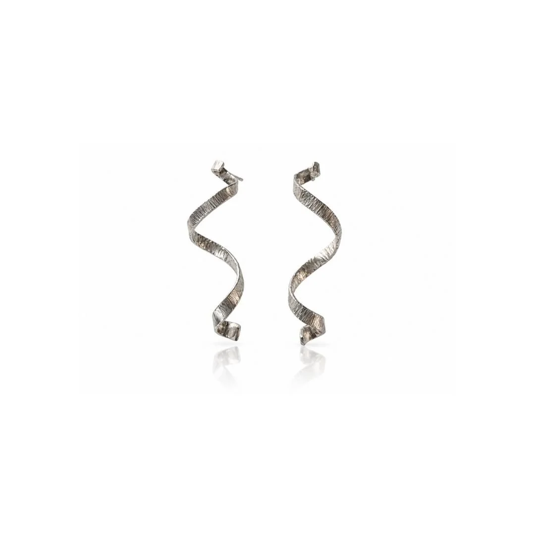 Spiral Ribbon Earrings