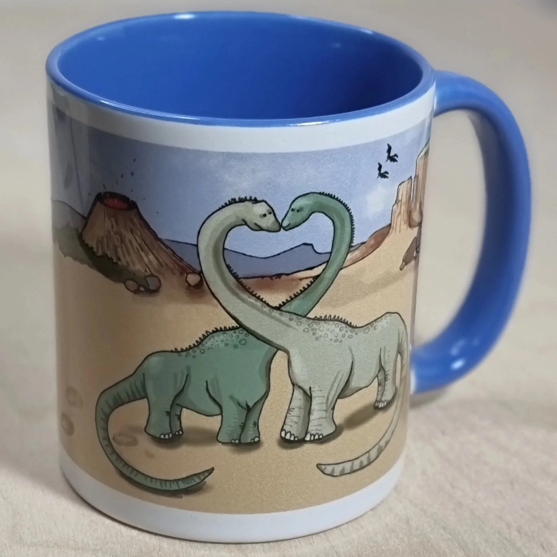 Deeply Dippy Mug - Blue Inner