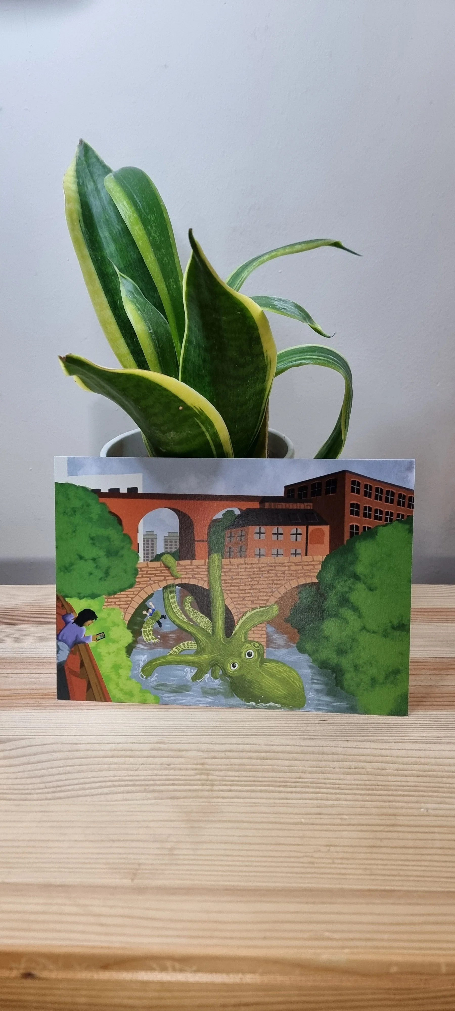 Print: The Mersey Kraken A5