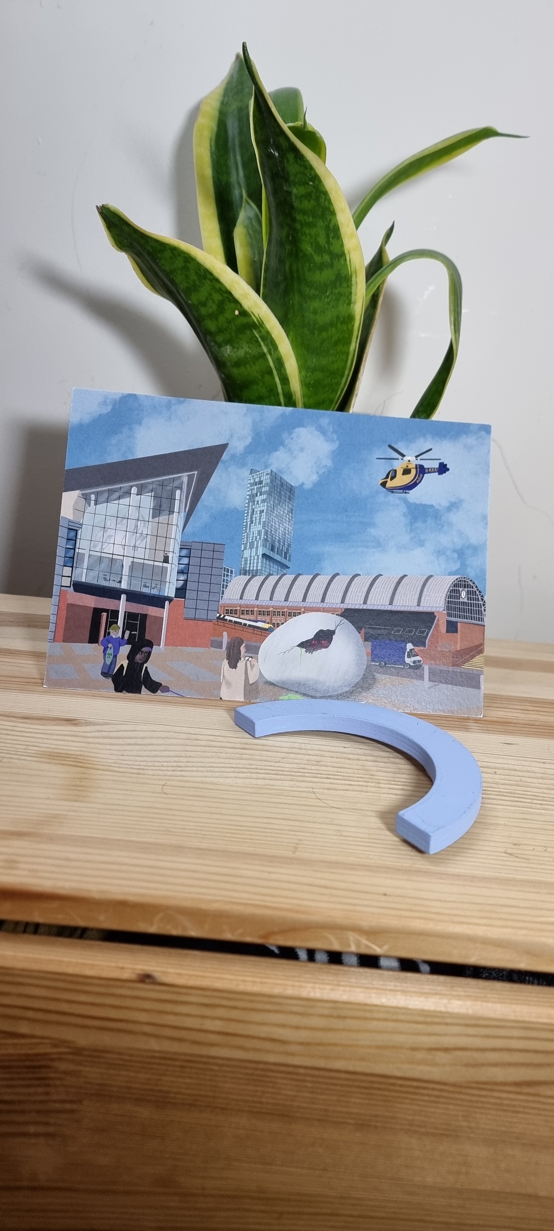 A5 Print:  Bridgewater - stone or egg?