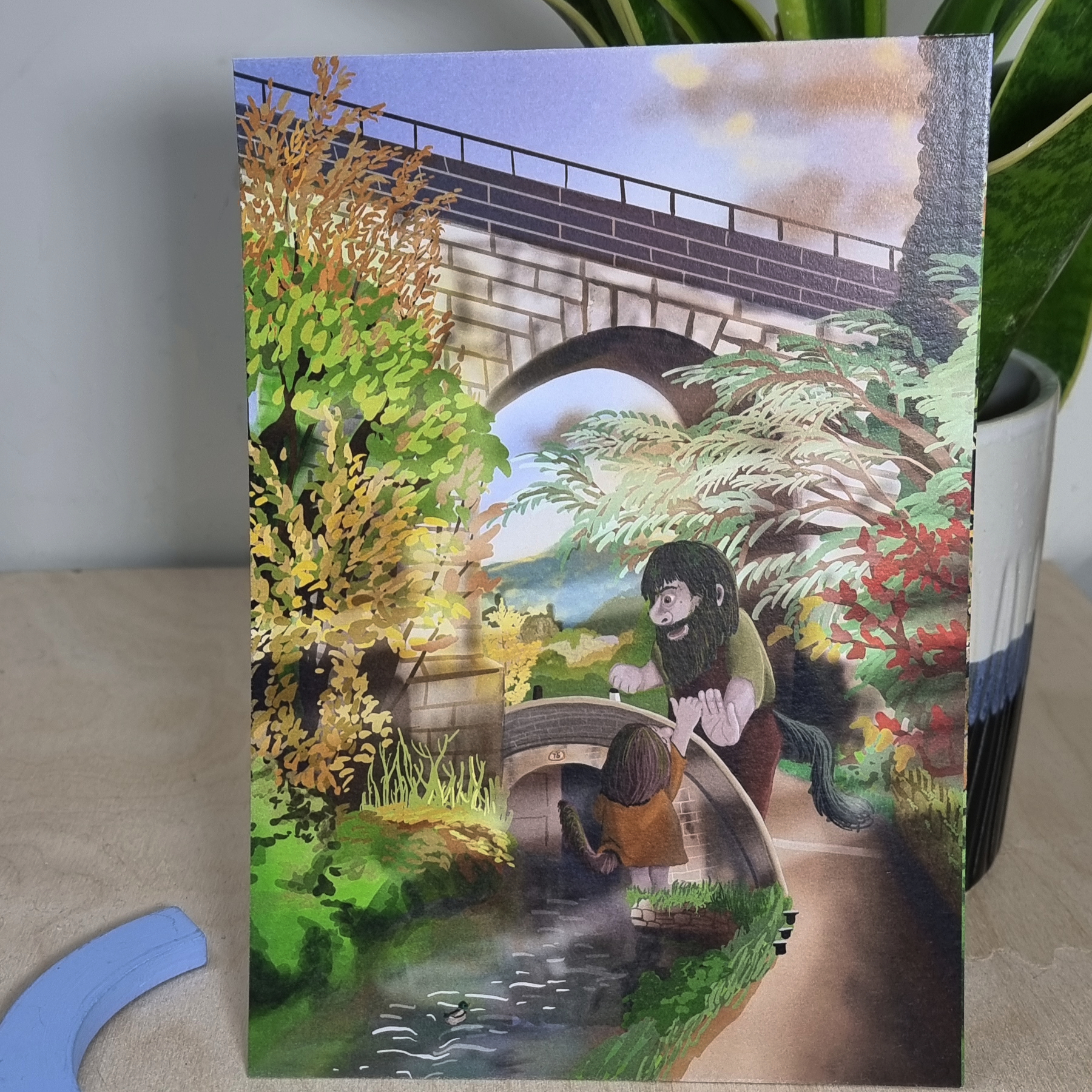 A5 Print - The Dobcross Trolls, Saddleworth