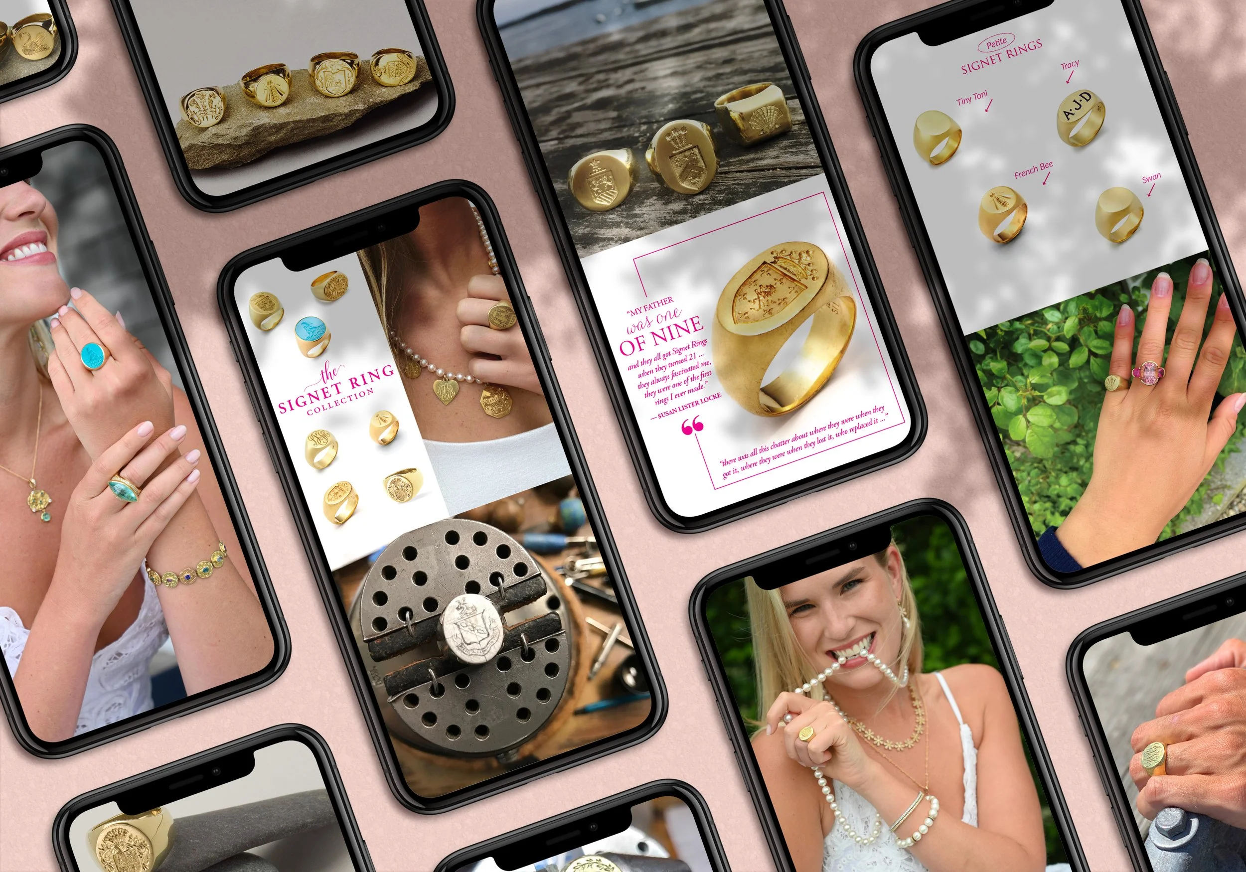 Instagram + Facebook Content Creation: Michele Frye of Design Du Jour for Susan Lister Locke