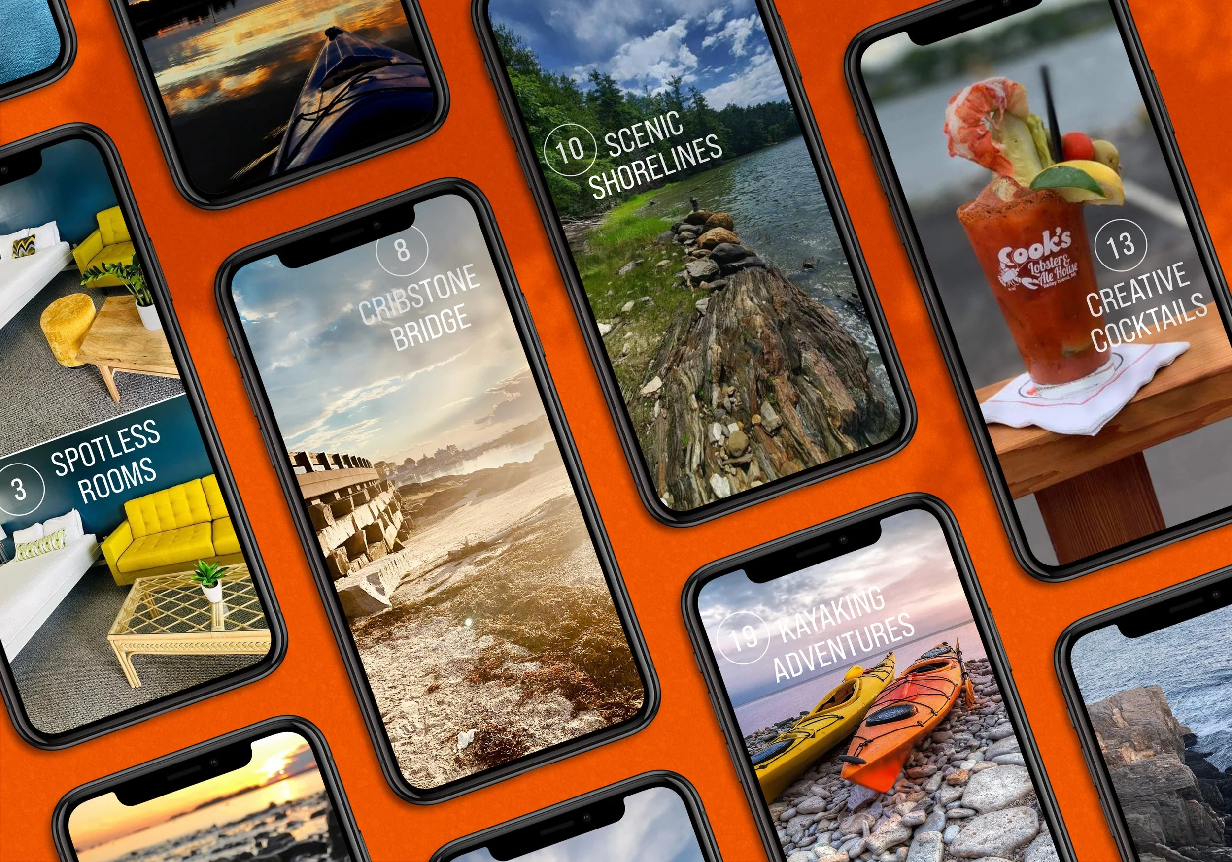 Social Media Reel + Email Content Creation: Michele Frye of Design Du Jour for Bailey Island Motel