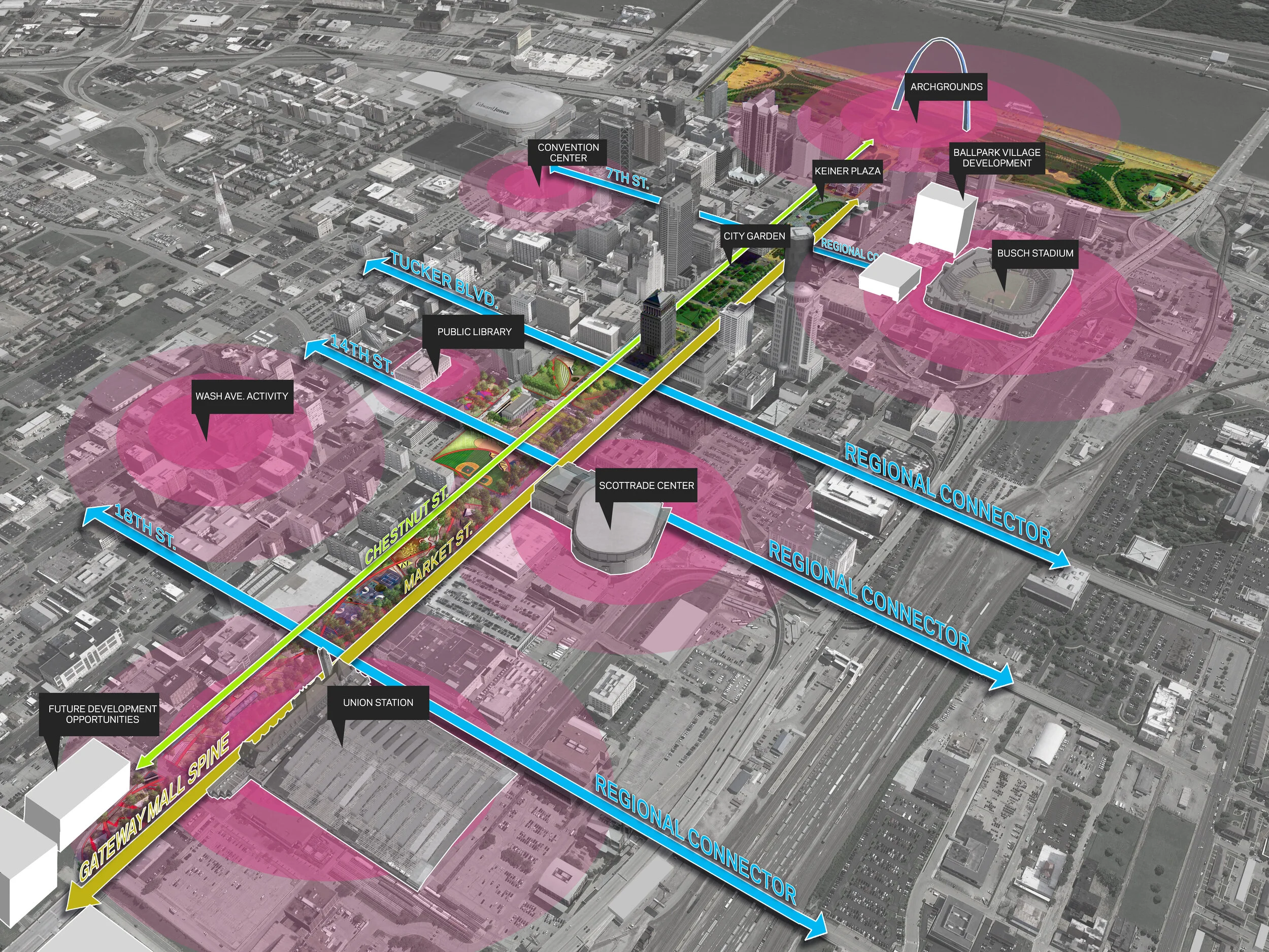 Bird's eye Gateway Mall_Downtown_Diagram.jpg