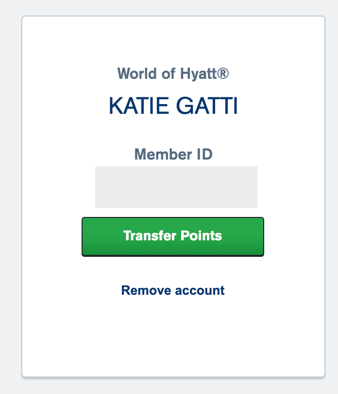   Once connected, the account will live there and look like this.  