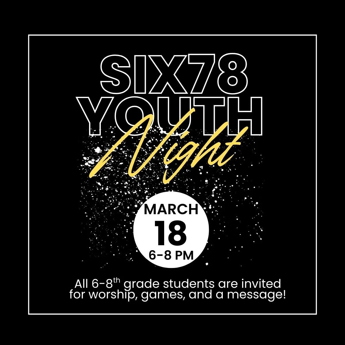 Six78 Youth Night