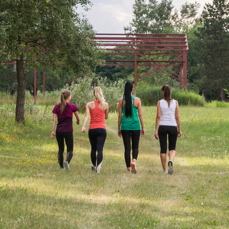 Women Walking in the Word