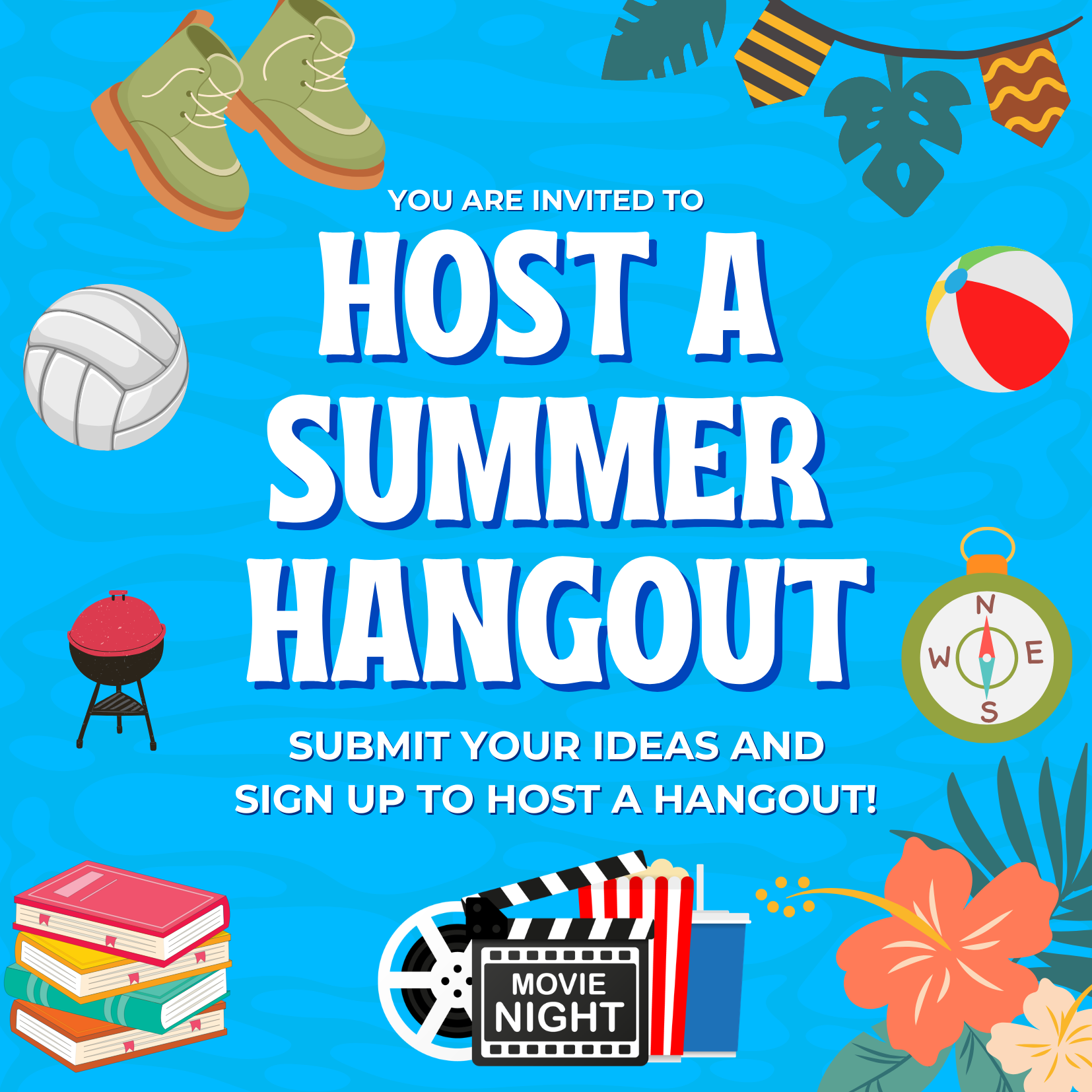 Sign up to Host a Summer Hangout